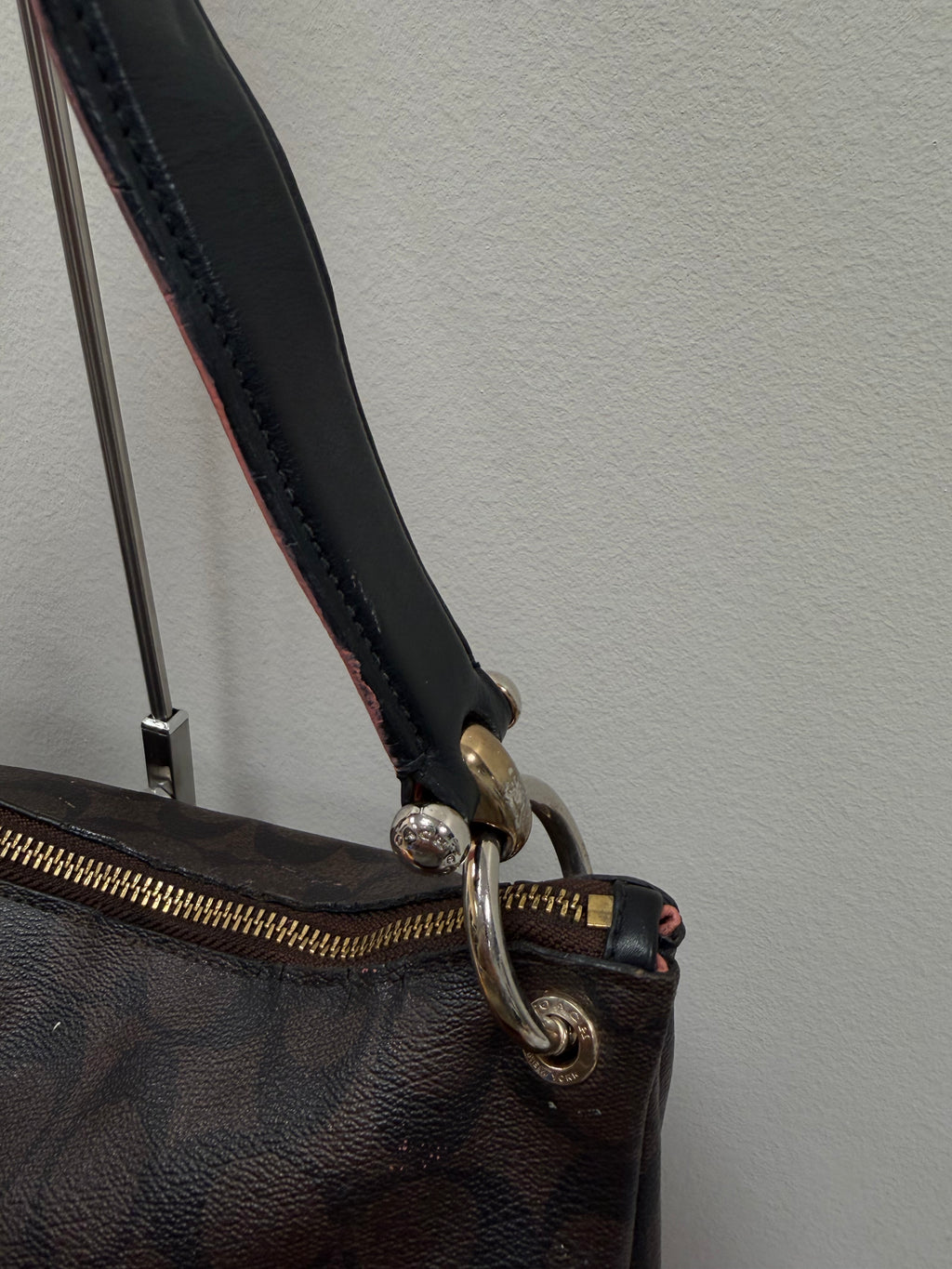 Coach Vintage signature brown shoulder bag