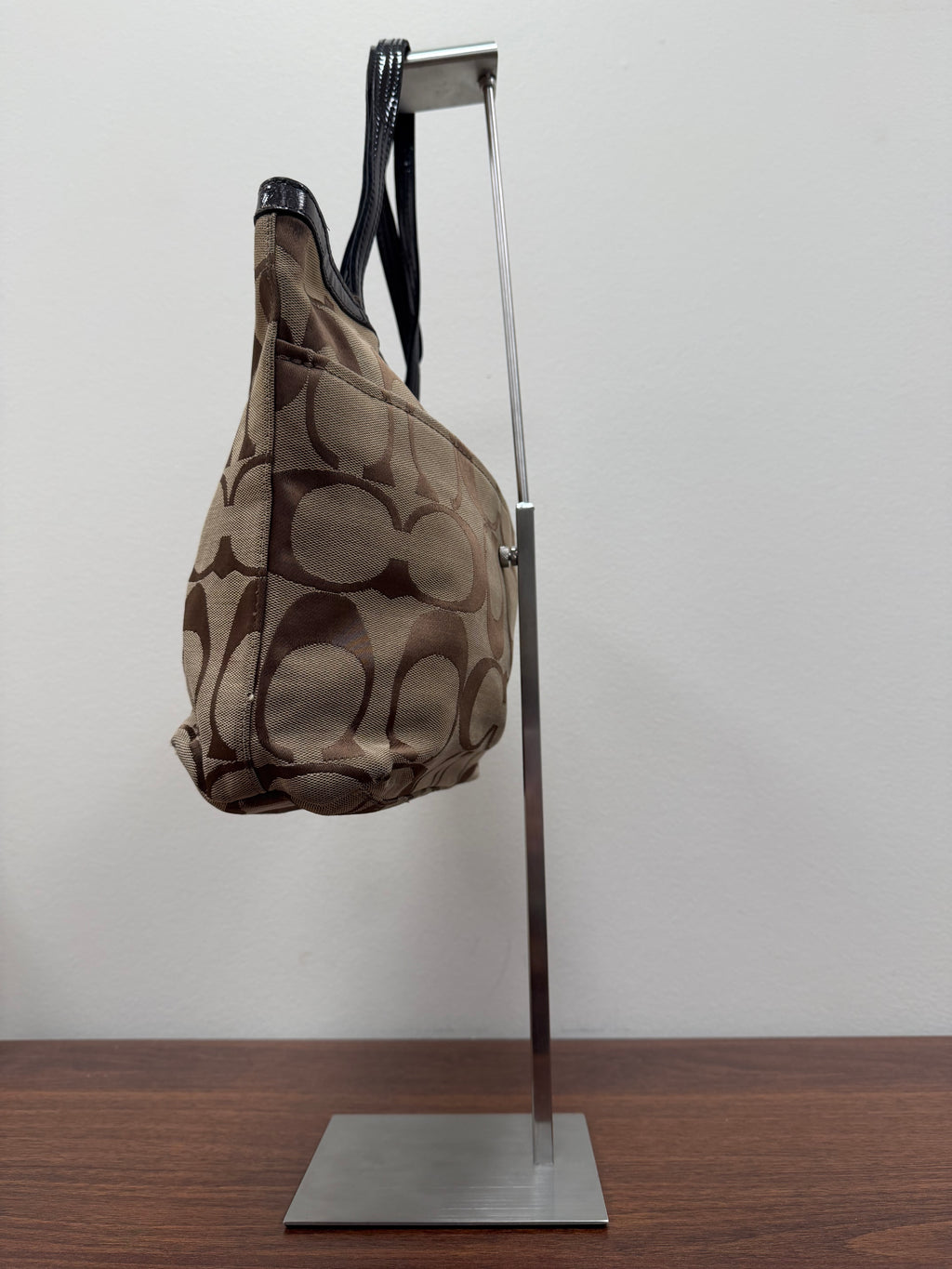 Coach Vintage signature stripe tote bag