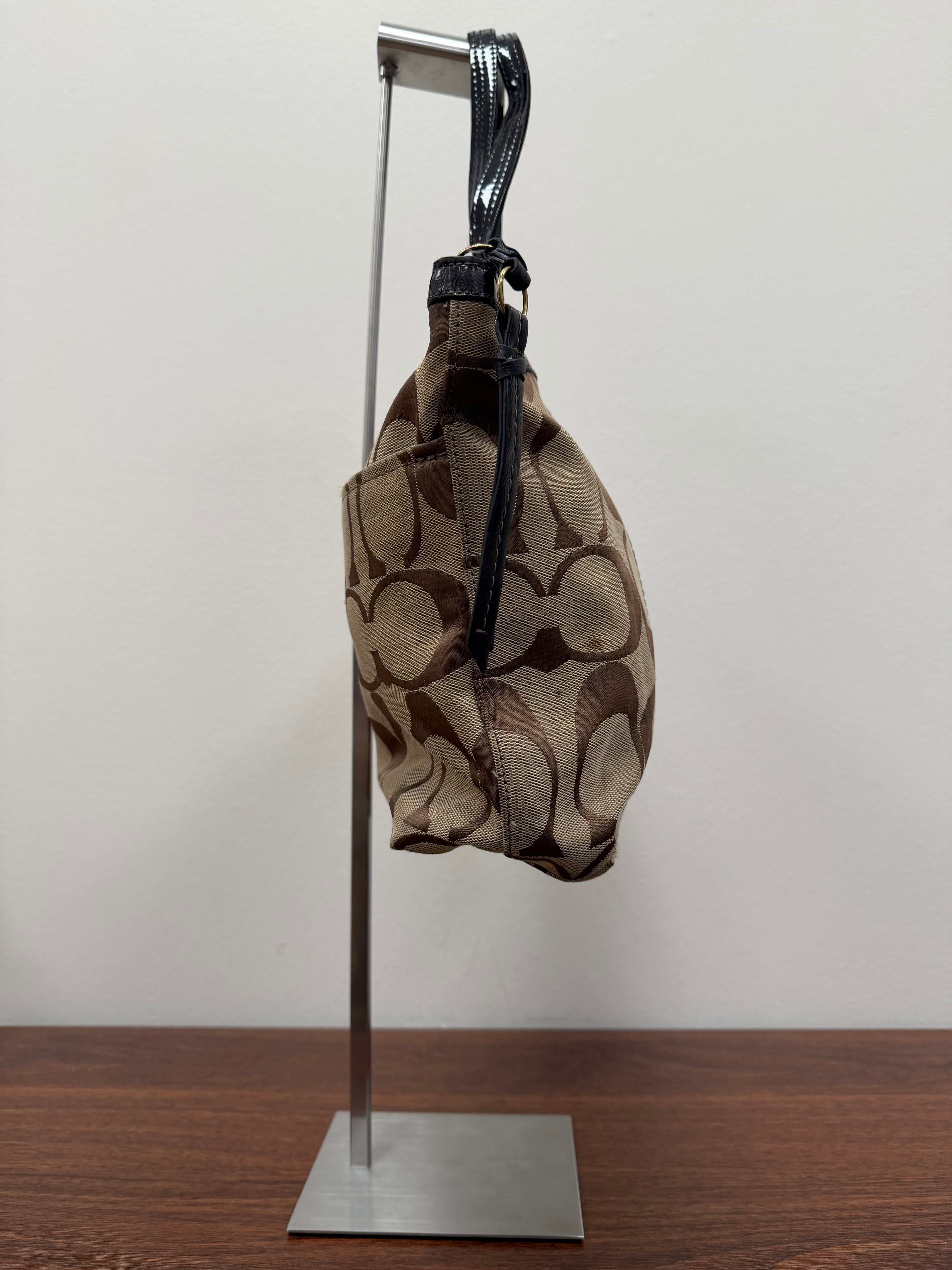 Coach Vintage signature stripe tote bag