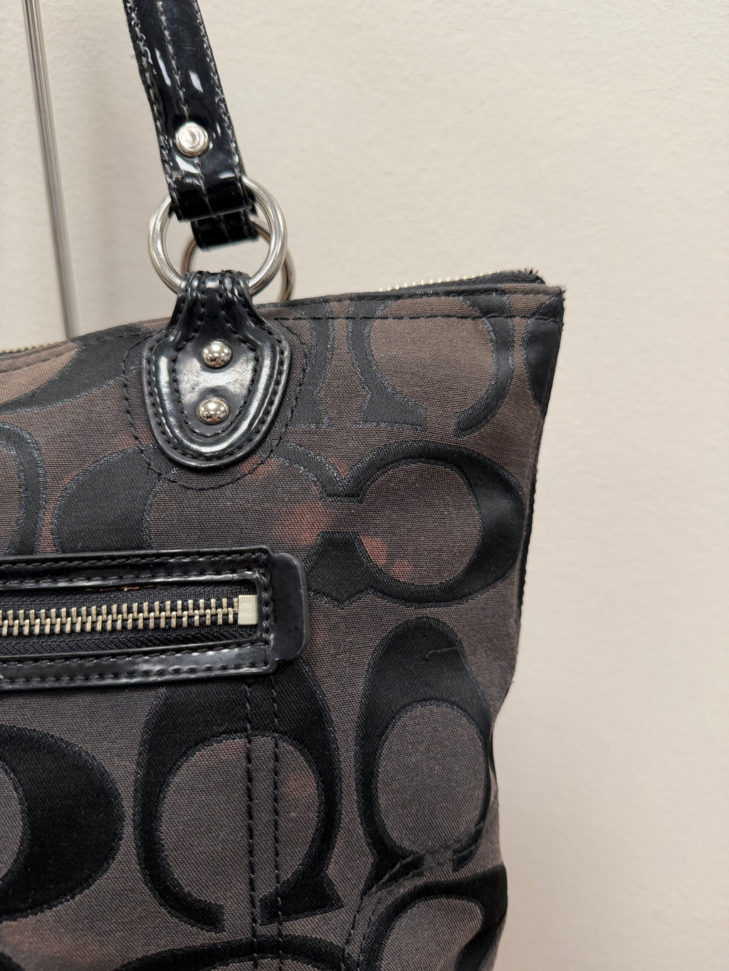 Coach Vintage signature tote bag