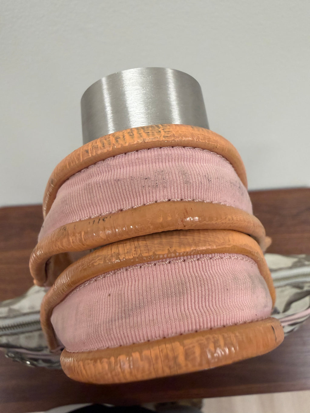 Coach Vintage Poppy signature glam tote shoulder Bag