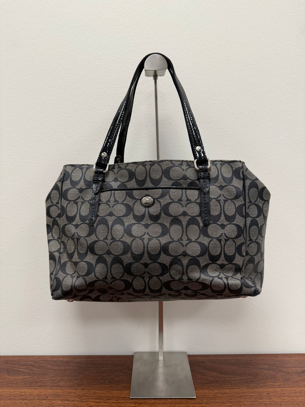 Coach Vintage signature satchel tote
