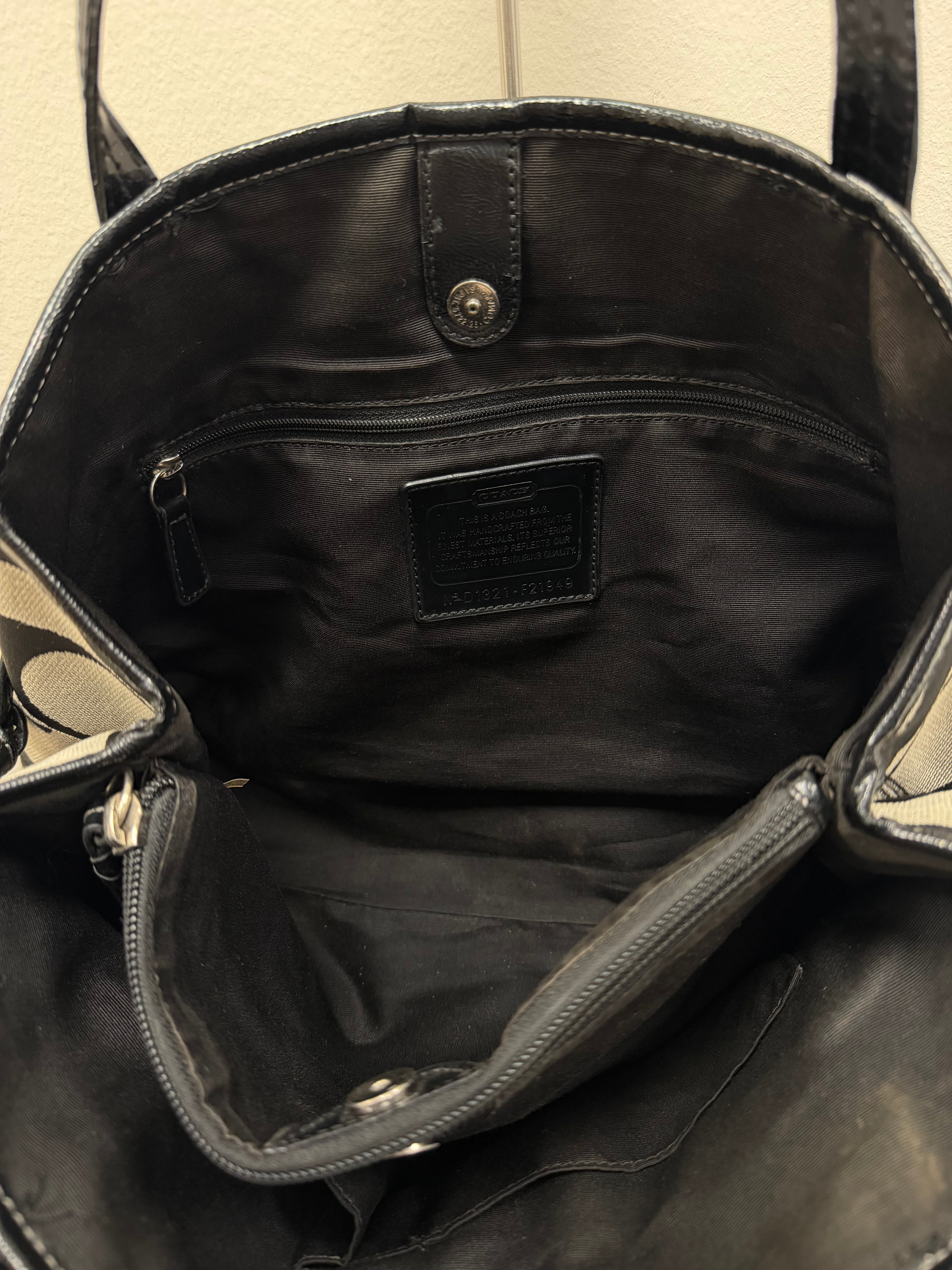 Coach Vintage signature tote bag