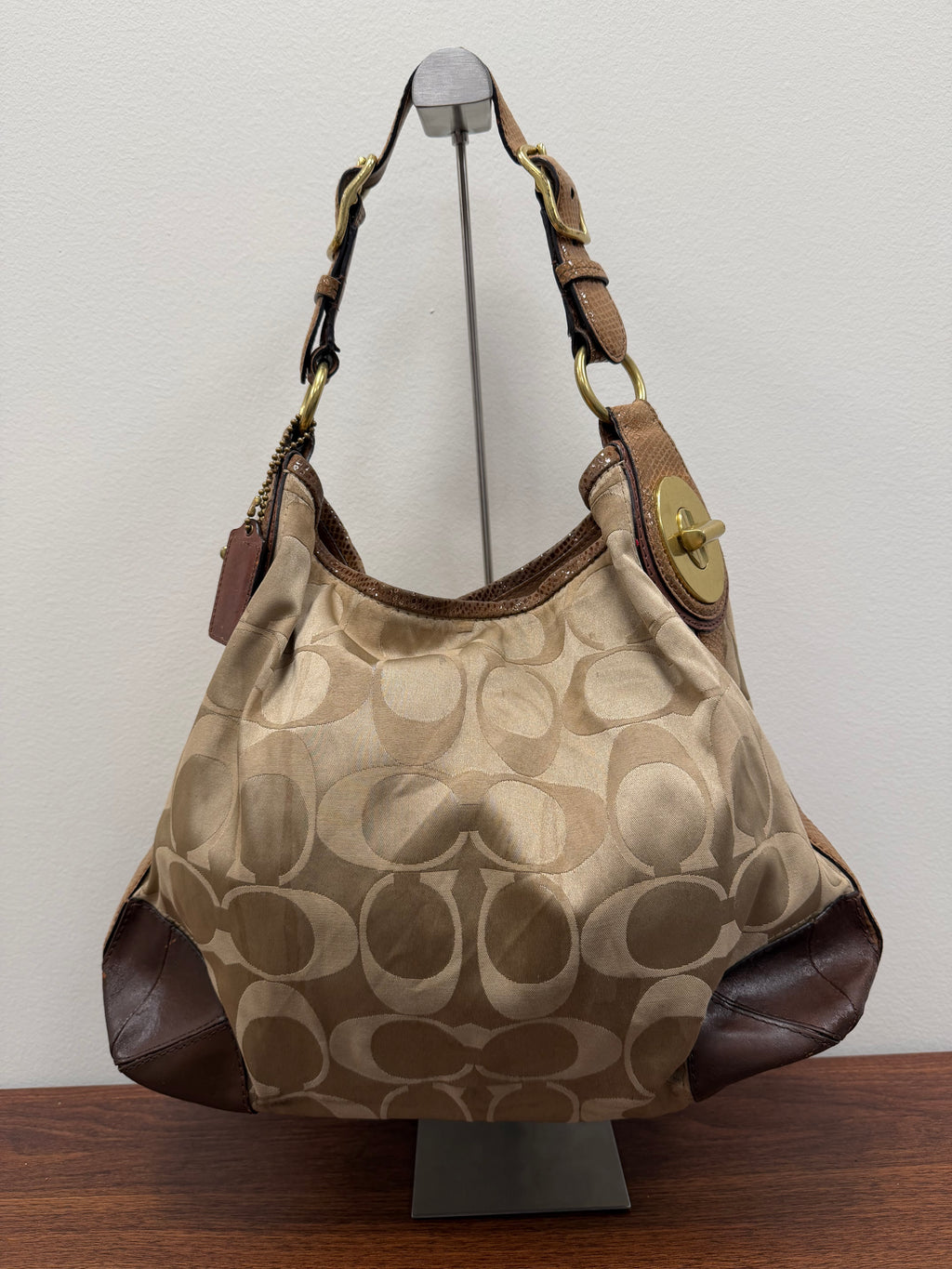 Coach Vintage signature Zoe hobo bag