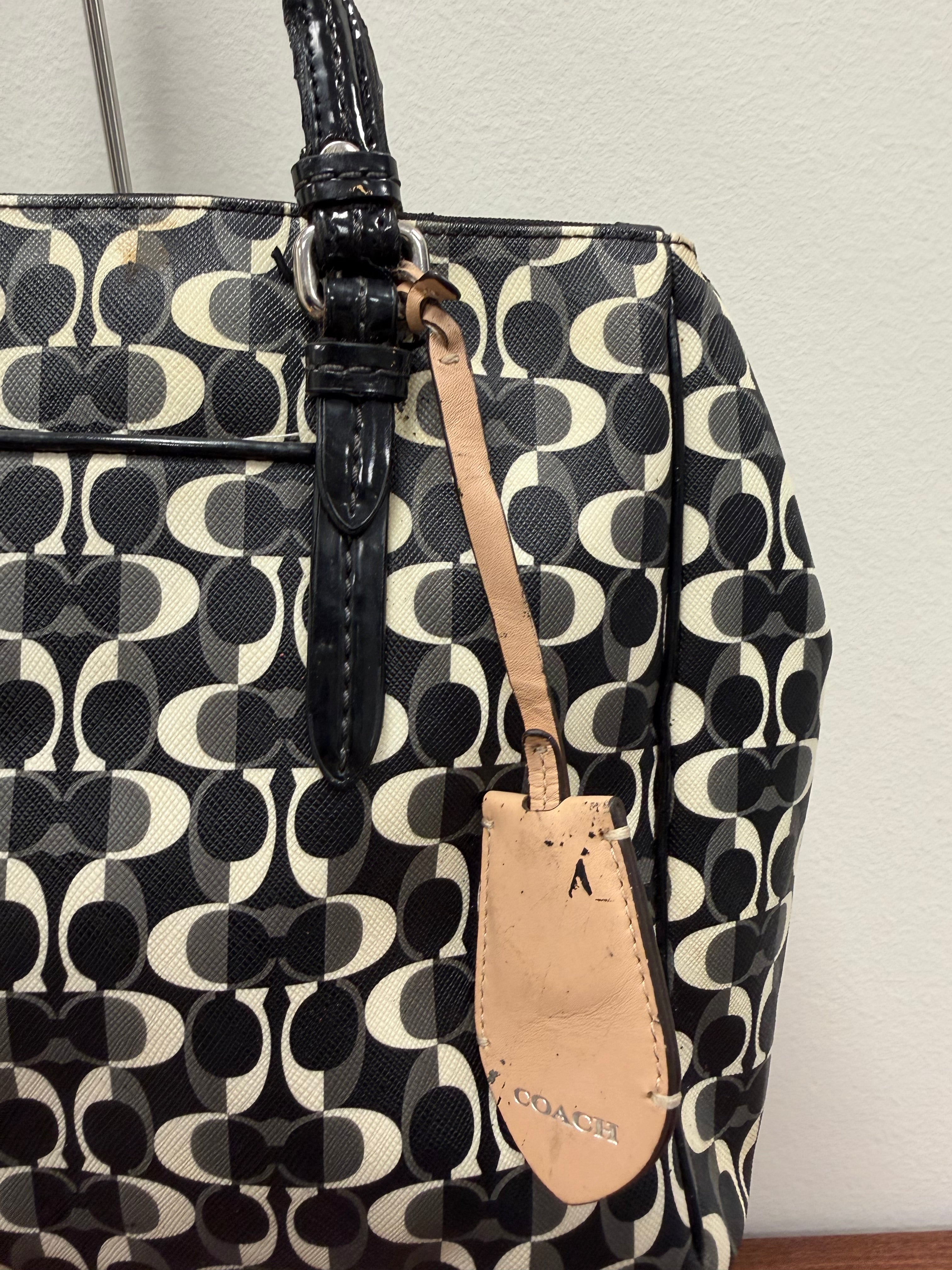 Coach Vintage signature satchel bag