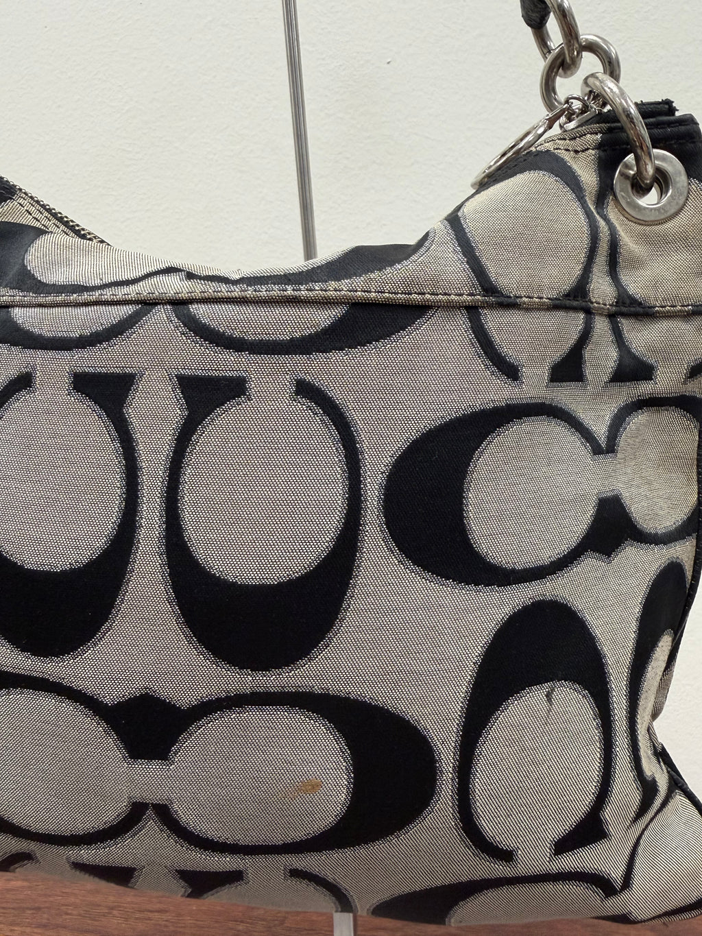 Coach Vintage signature hobo shoulder bag