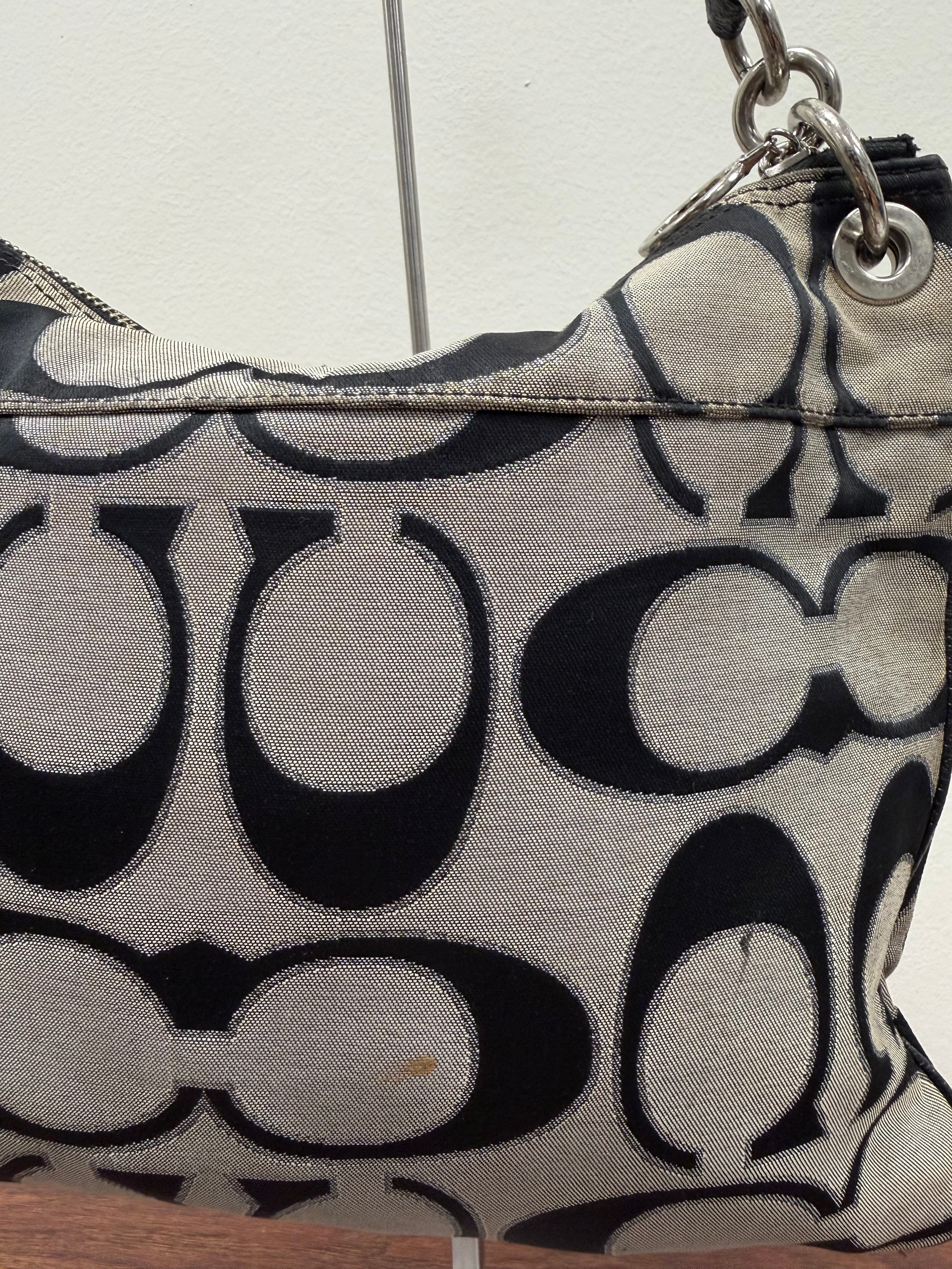 Coach Vintage signature hobo shoulder bag