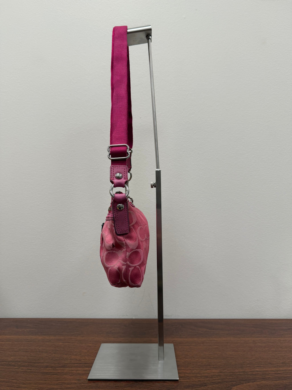 Coach Vintage pink signature small crossbody