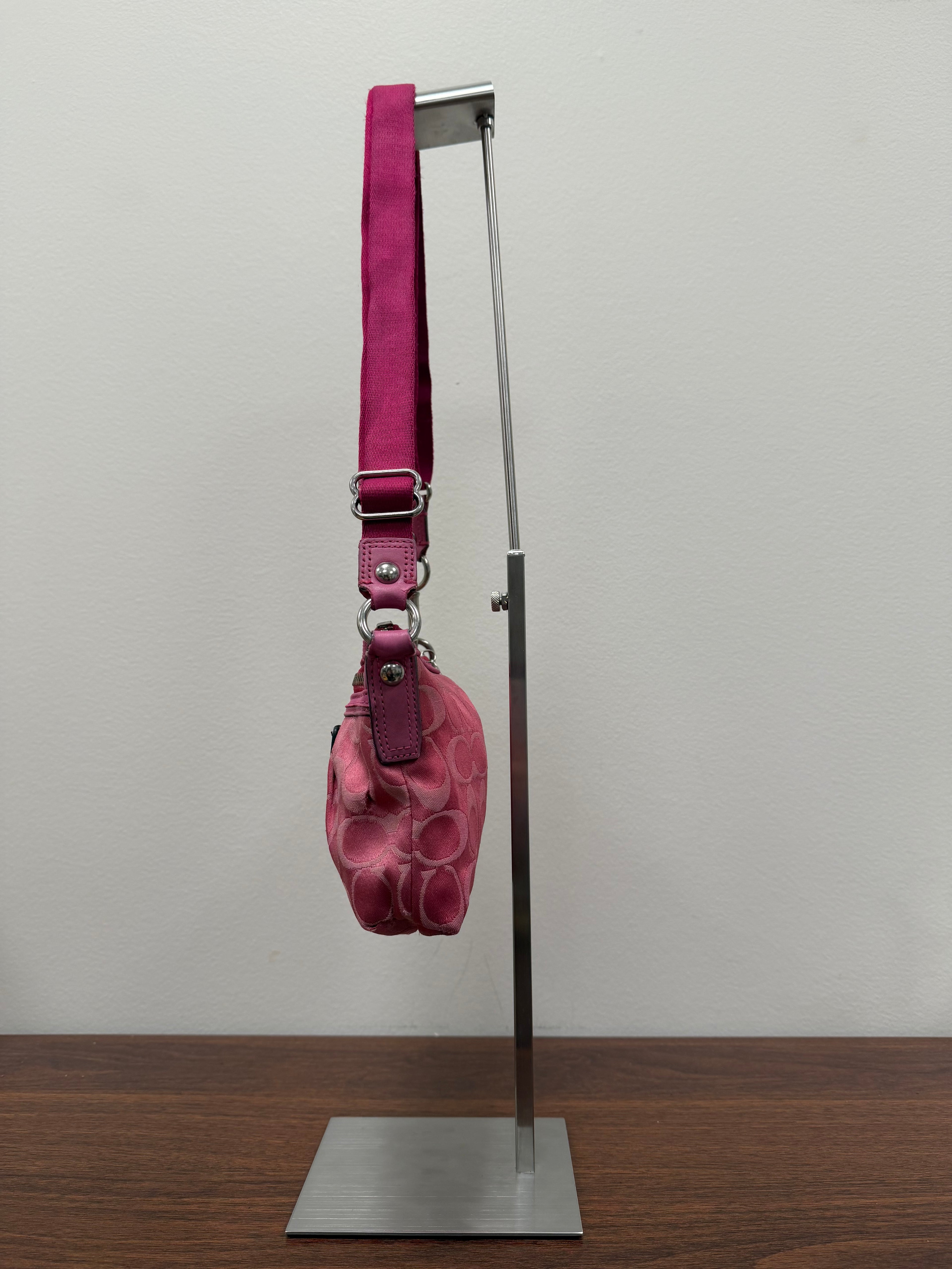 Coach Vintage pink signature small crossbody