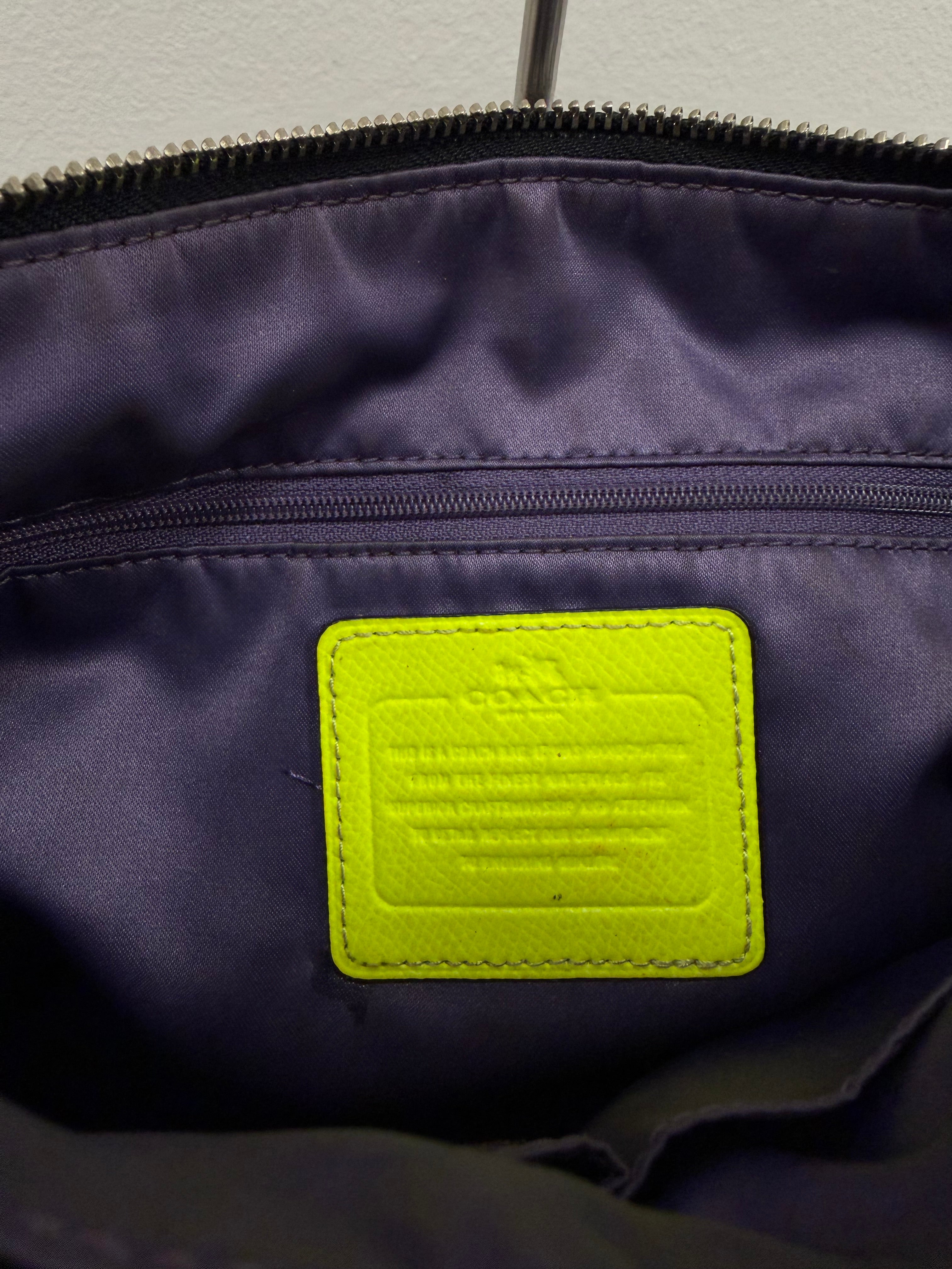 Coach Vintage signature hobo shoulder bag