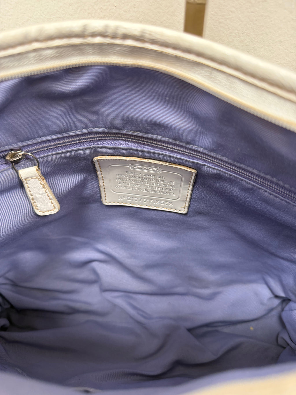 Coach Vintage signature hobo shoulder bag