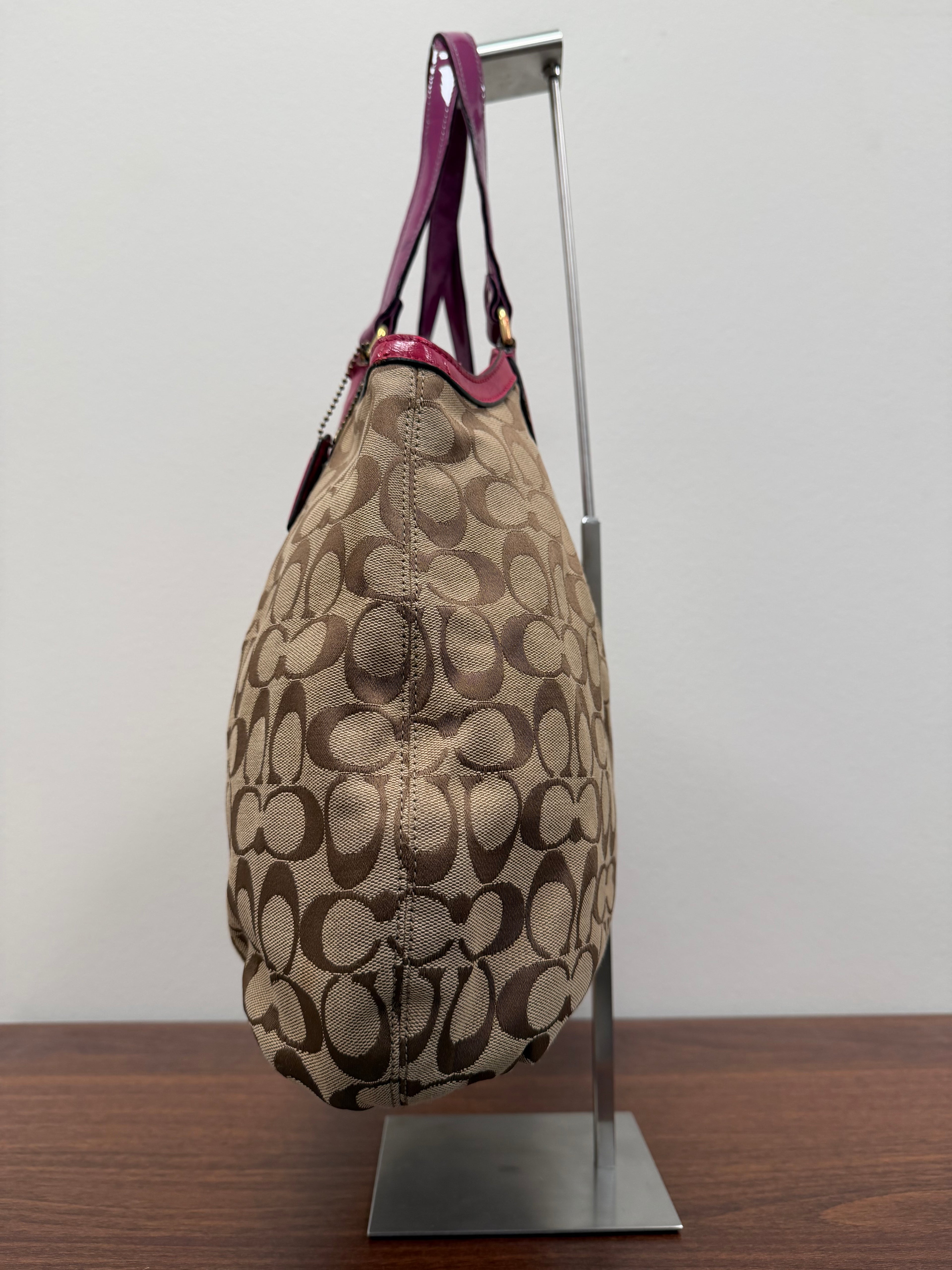 Coach Vintage monogram tote bag