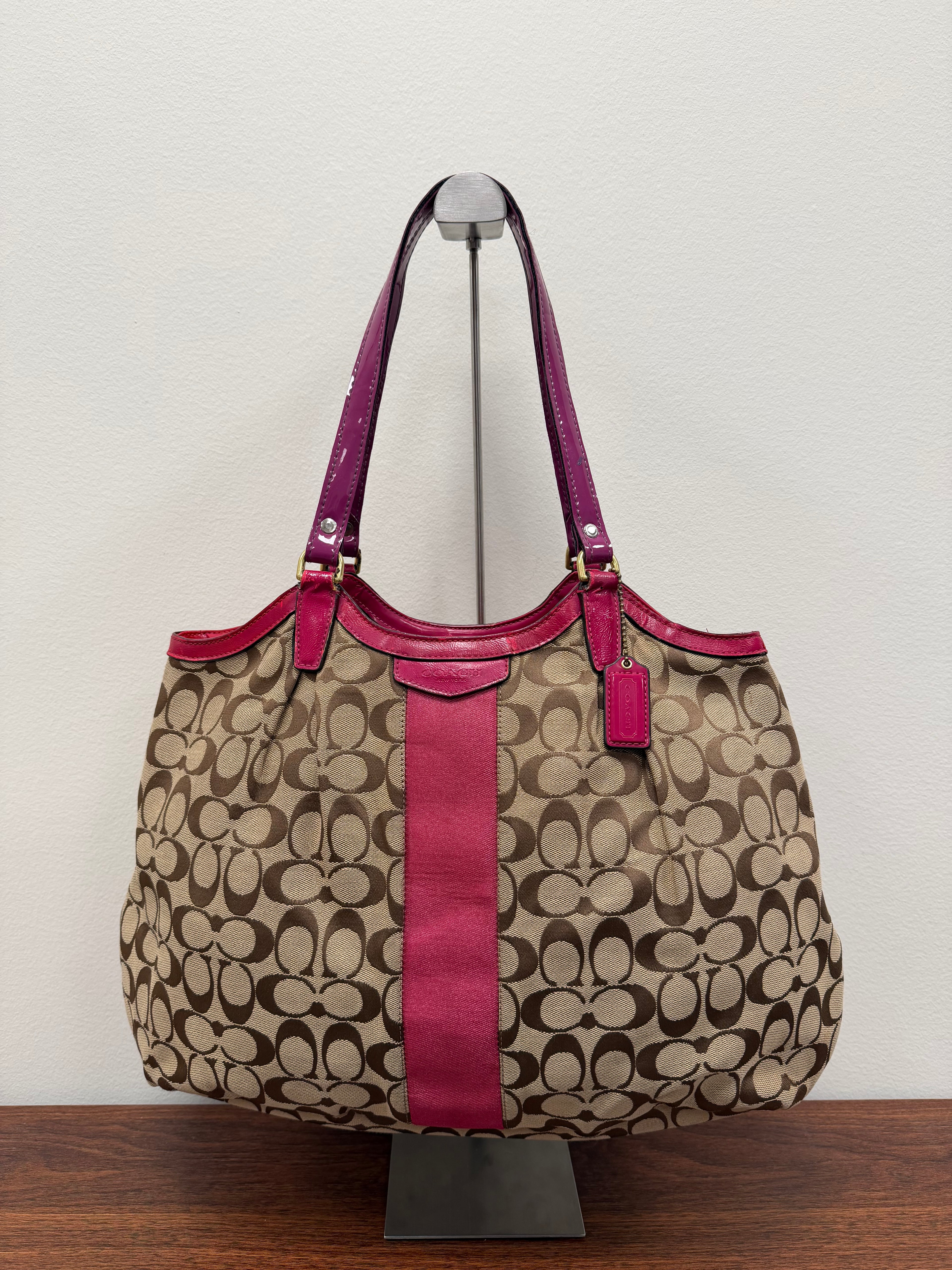 Coach Vintage monogram tote bag