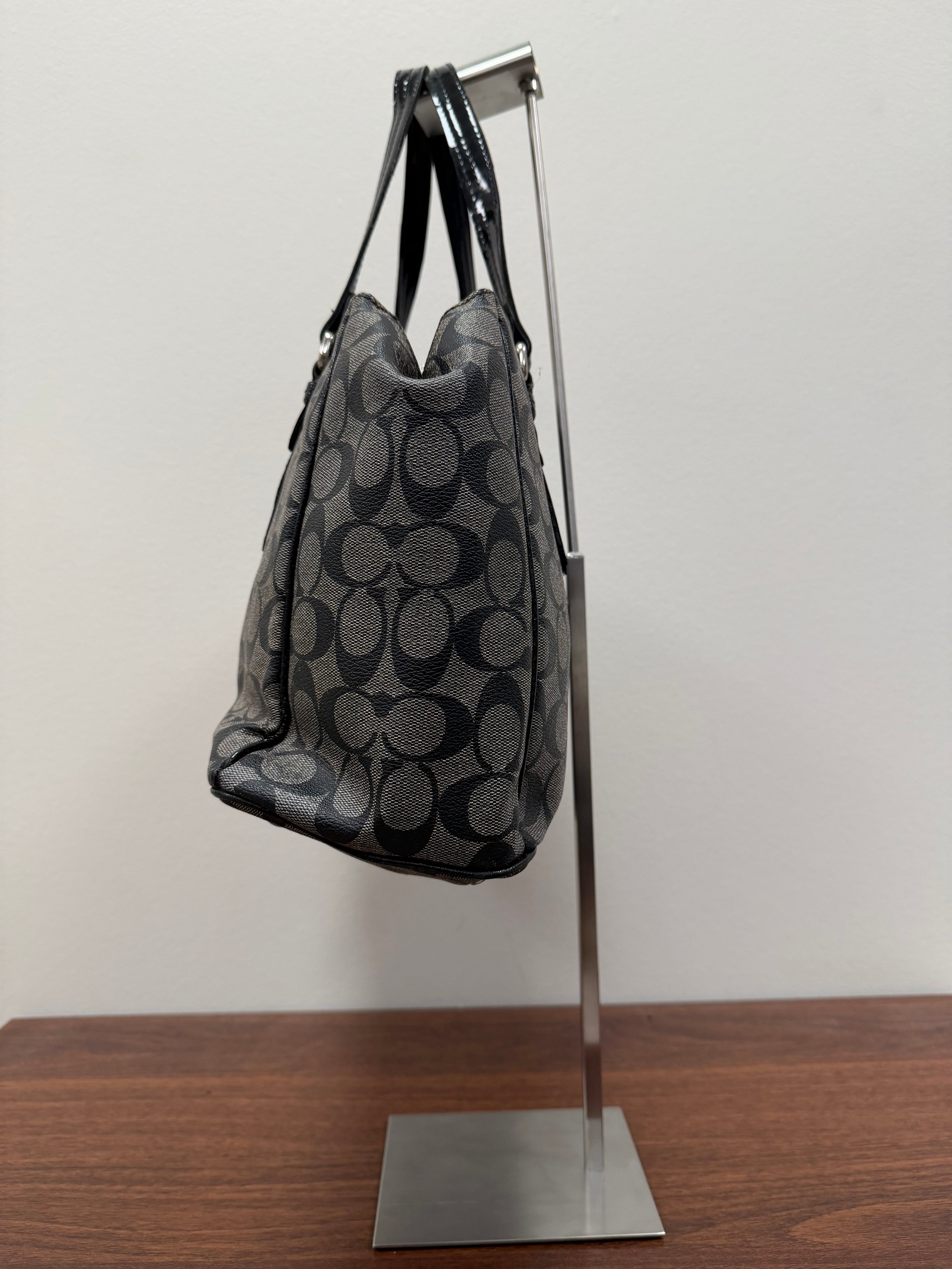 Coach Vintage signature satchel tote