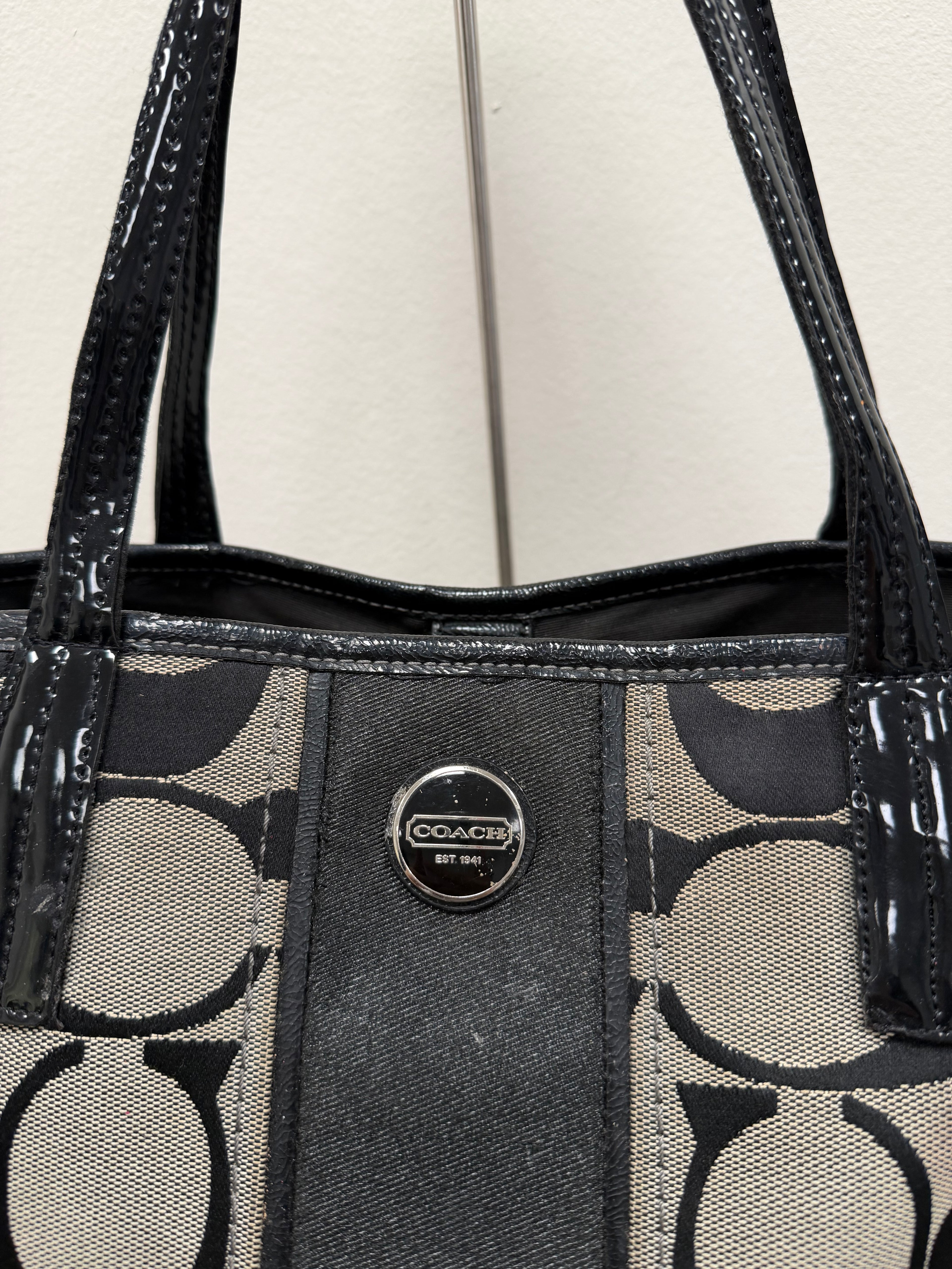 Coach Vintage signature tote bag