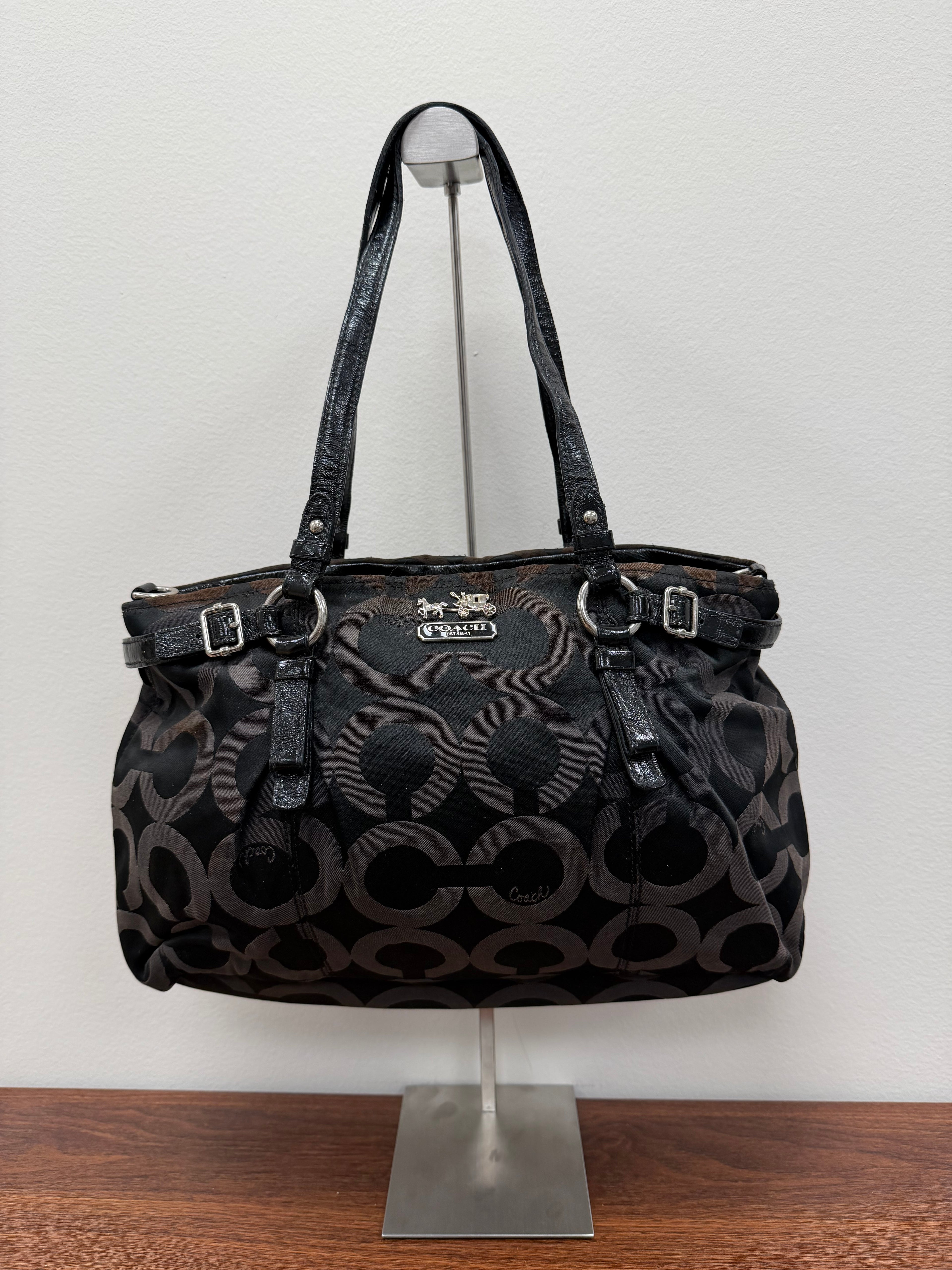 Coach Vintage signature Sabrina style satchel