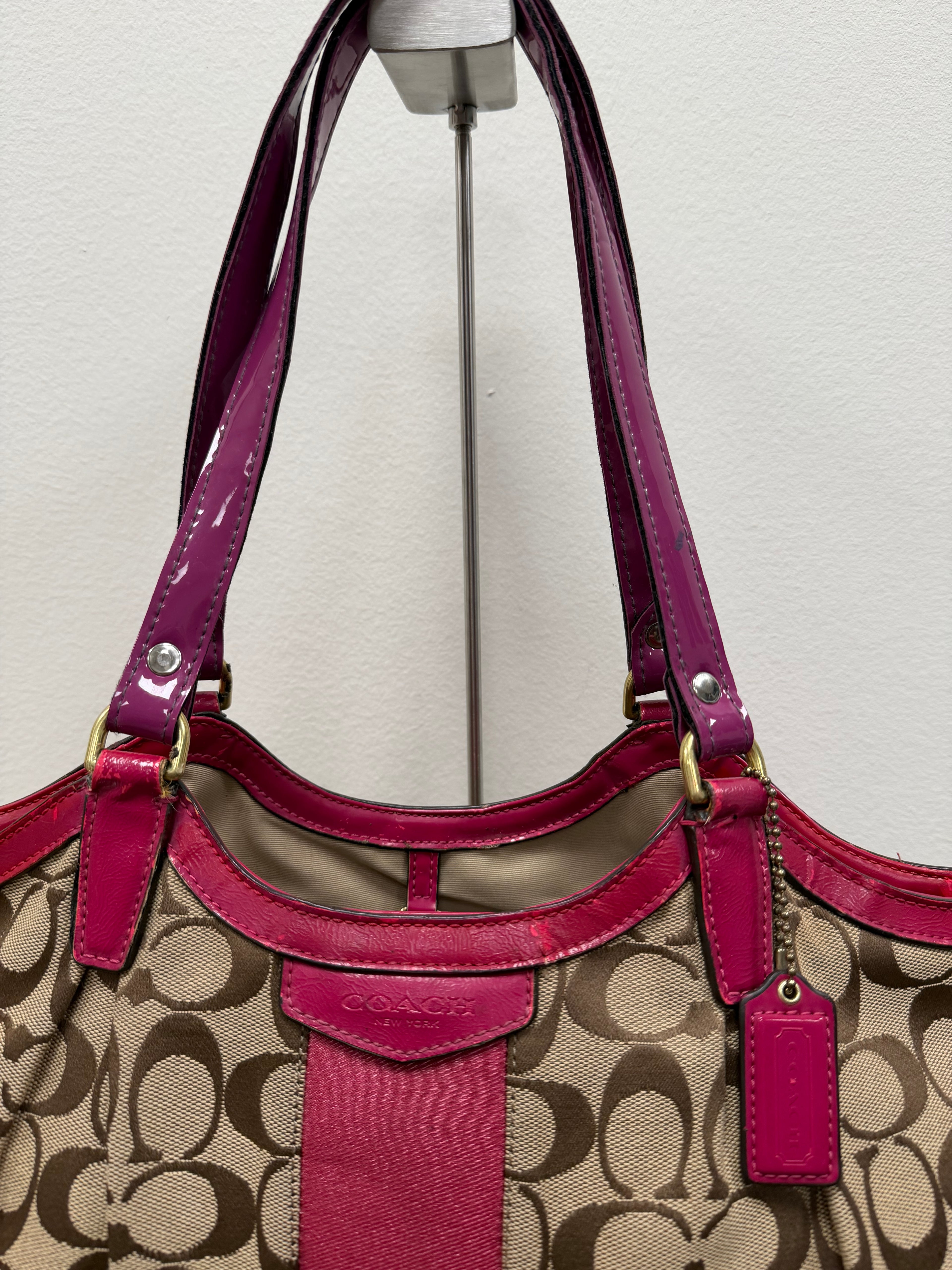 Coach Vintage monogram tote bag