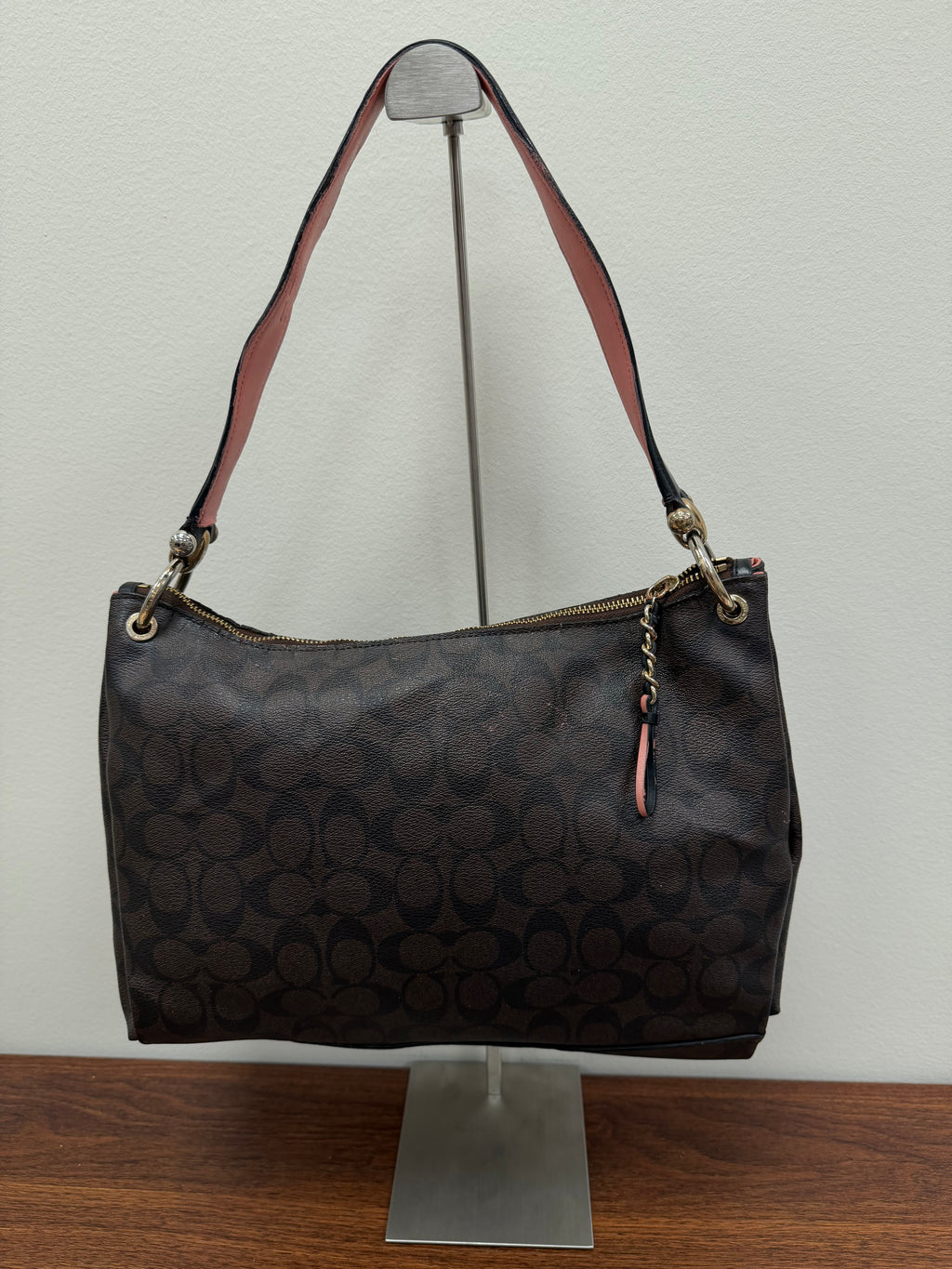 Coach Vintage signature brown shoulder bag