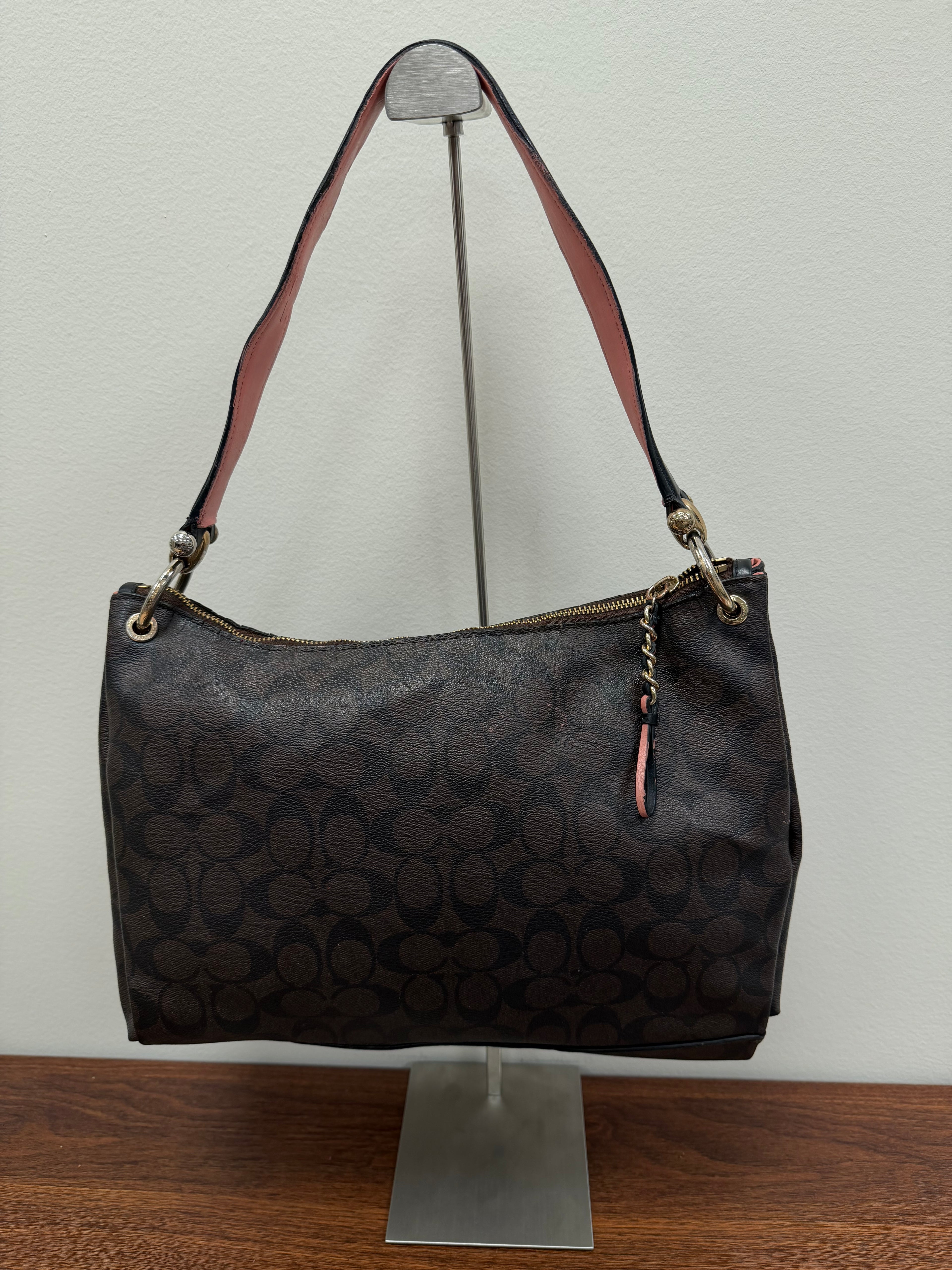 Coach Vintage signature brown shoulder bag