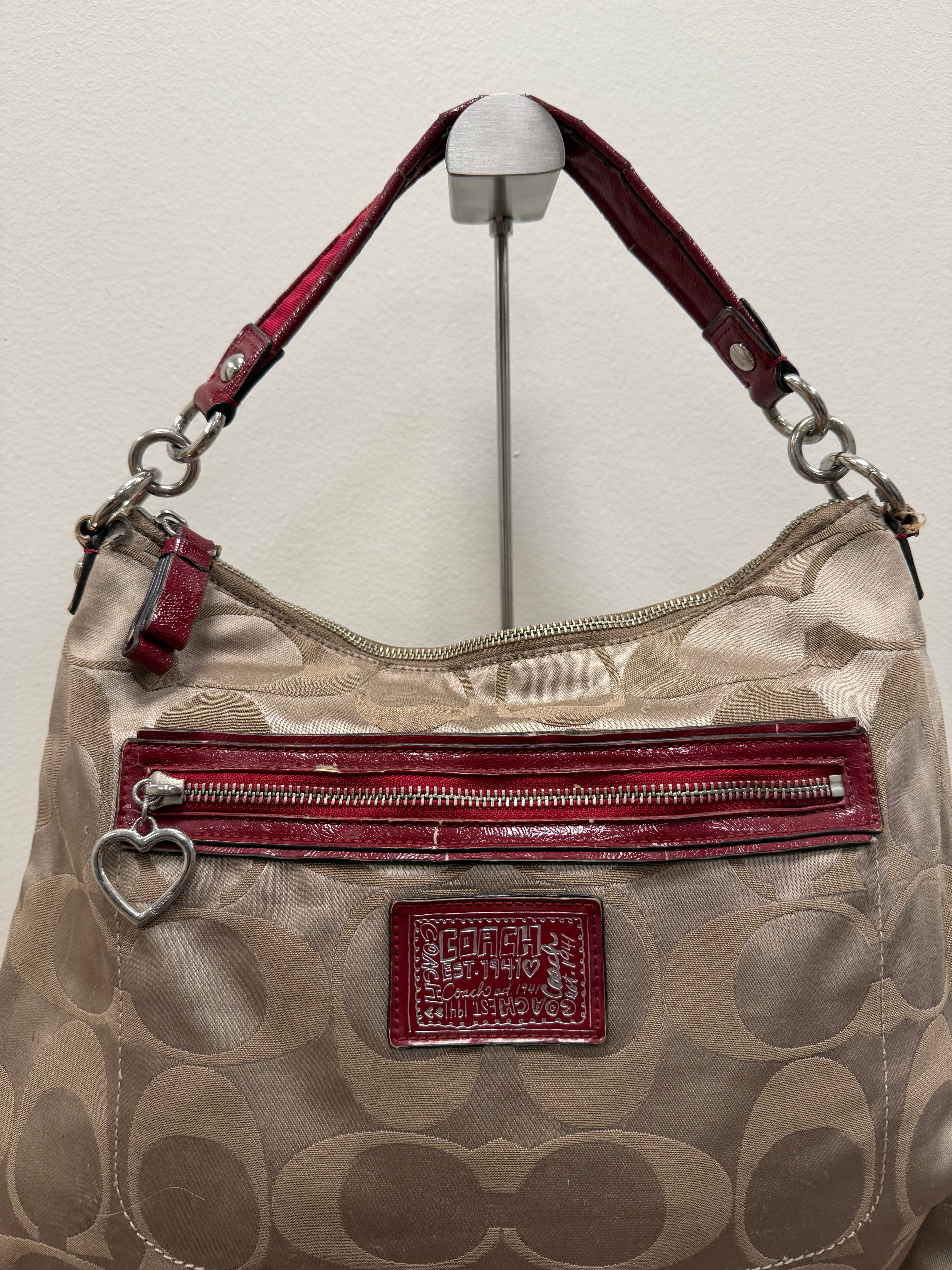 Coach Vintage Poppy hobo bag