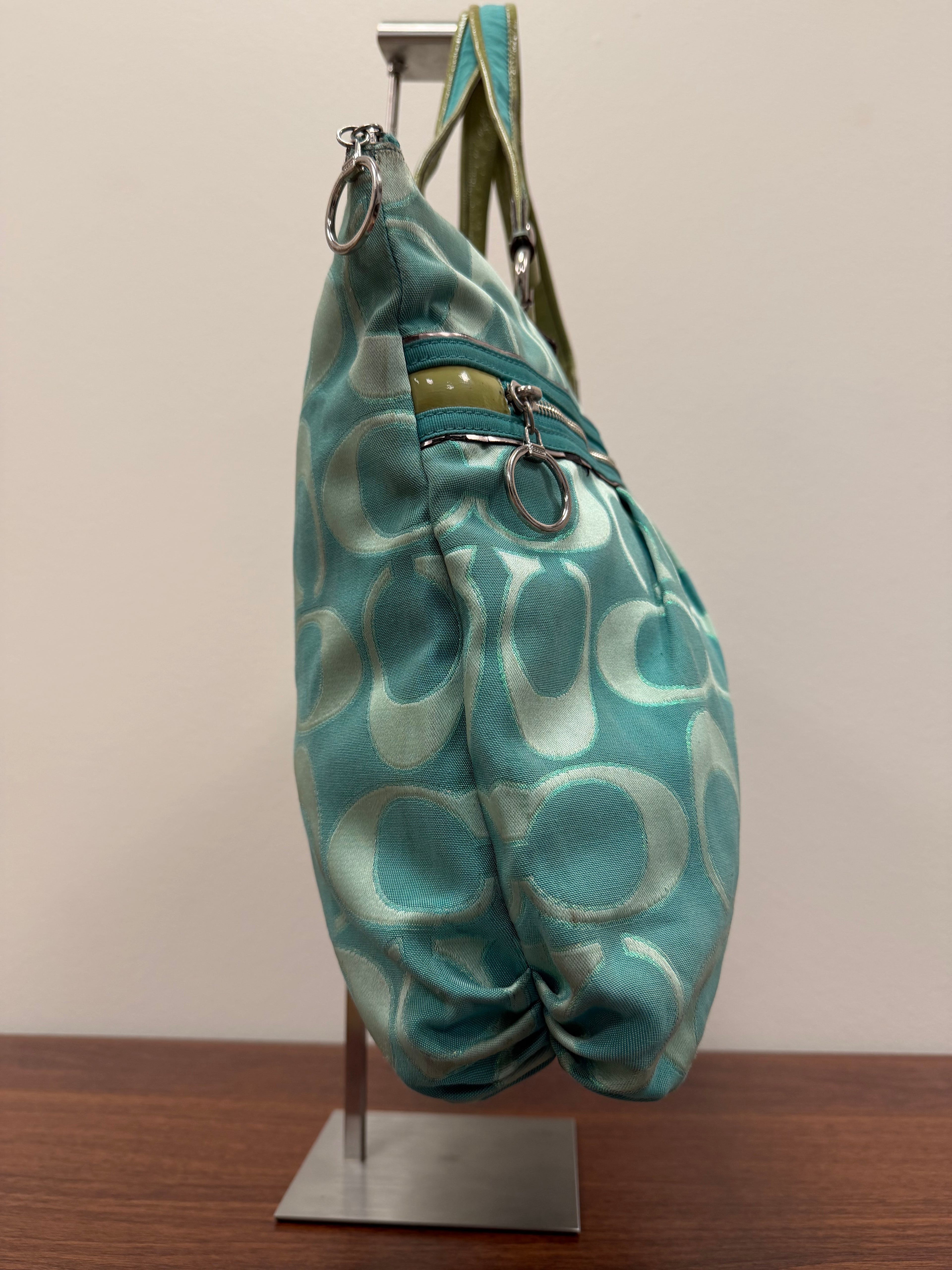 Coach Vintage Poppy signature tote bag