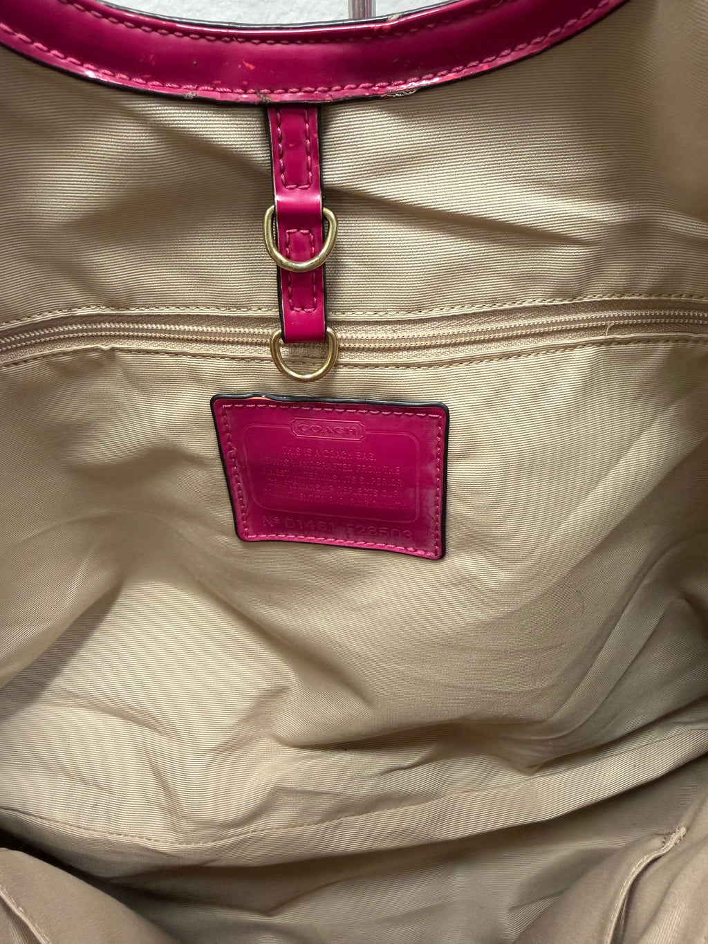 Coach Vintage monogram tote bag