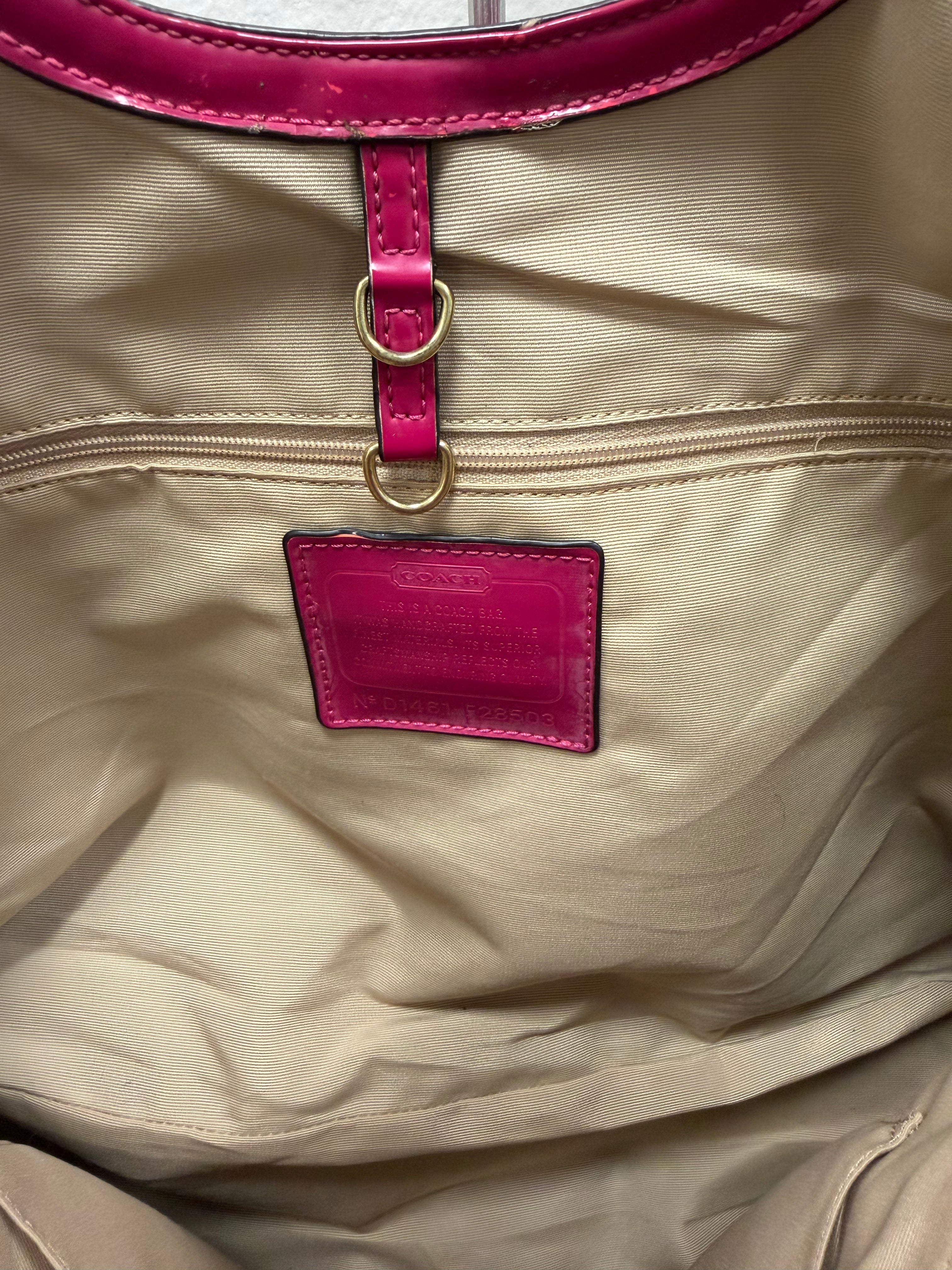 Coach Vintage monogram tote bag