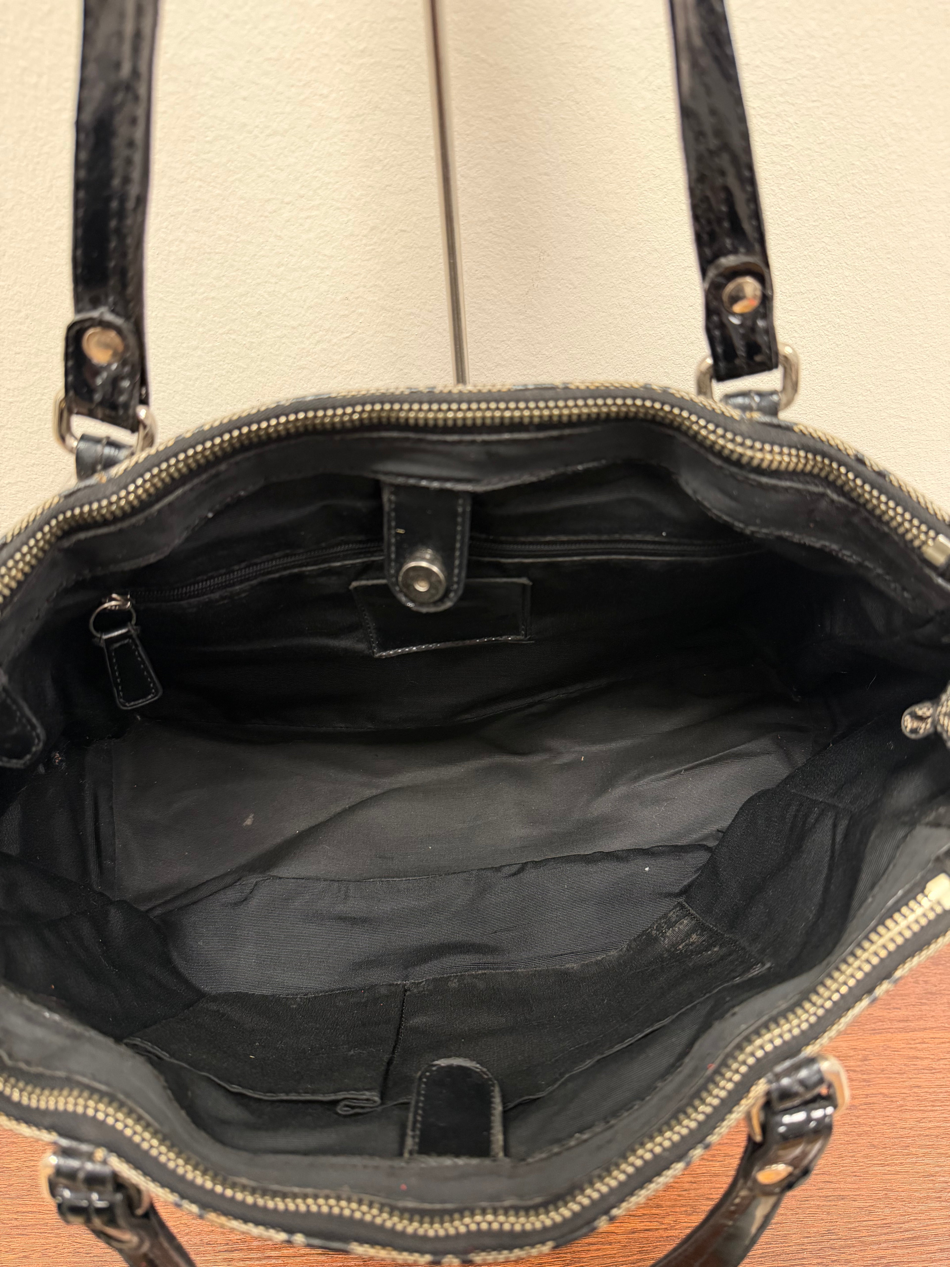 Coach Vintage signature satchel tote
