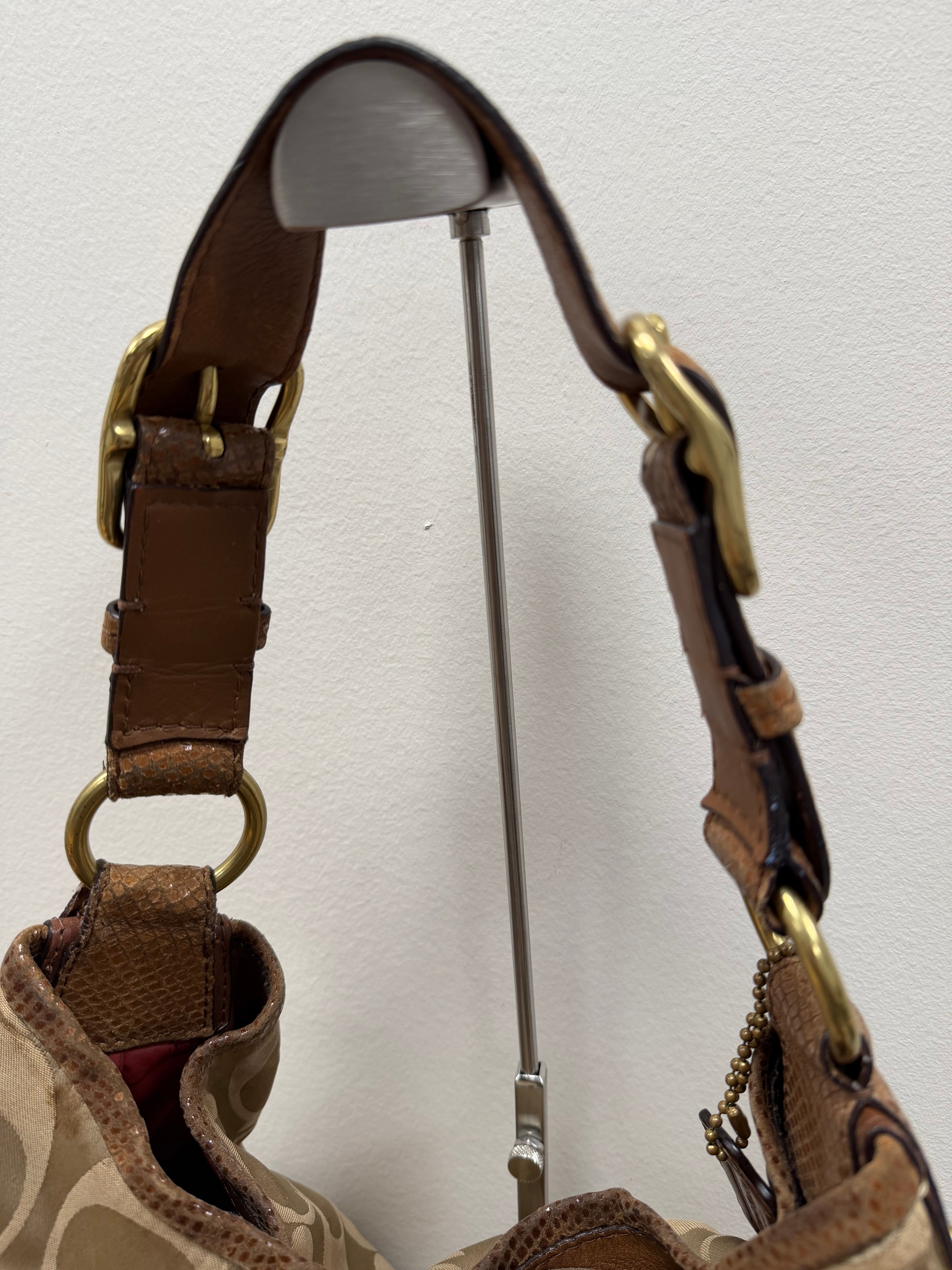 Coach Vintage signature Zoe hobo bag