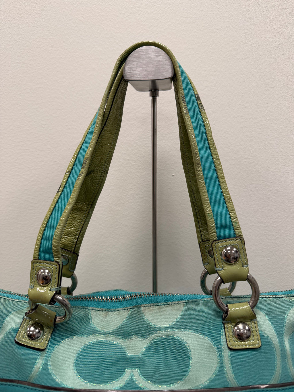 Coach Vintage Poppy signature tote bag