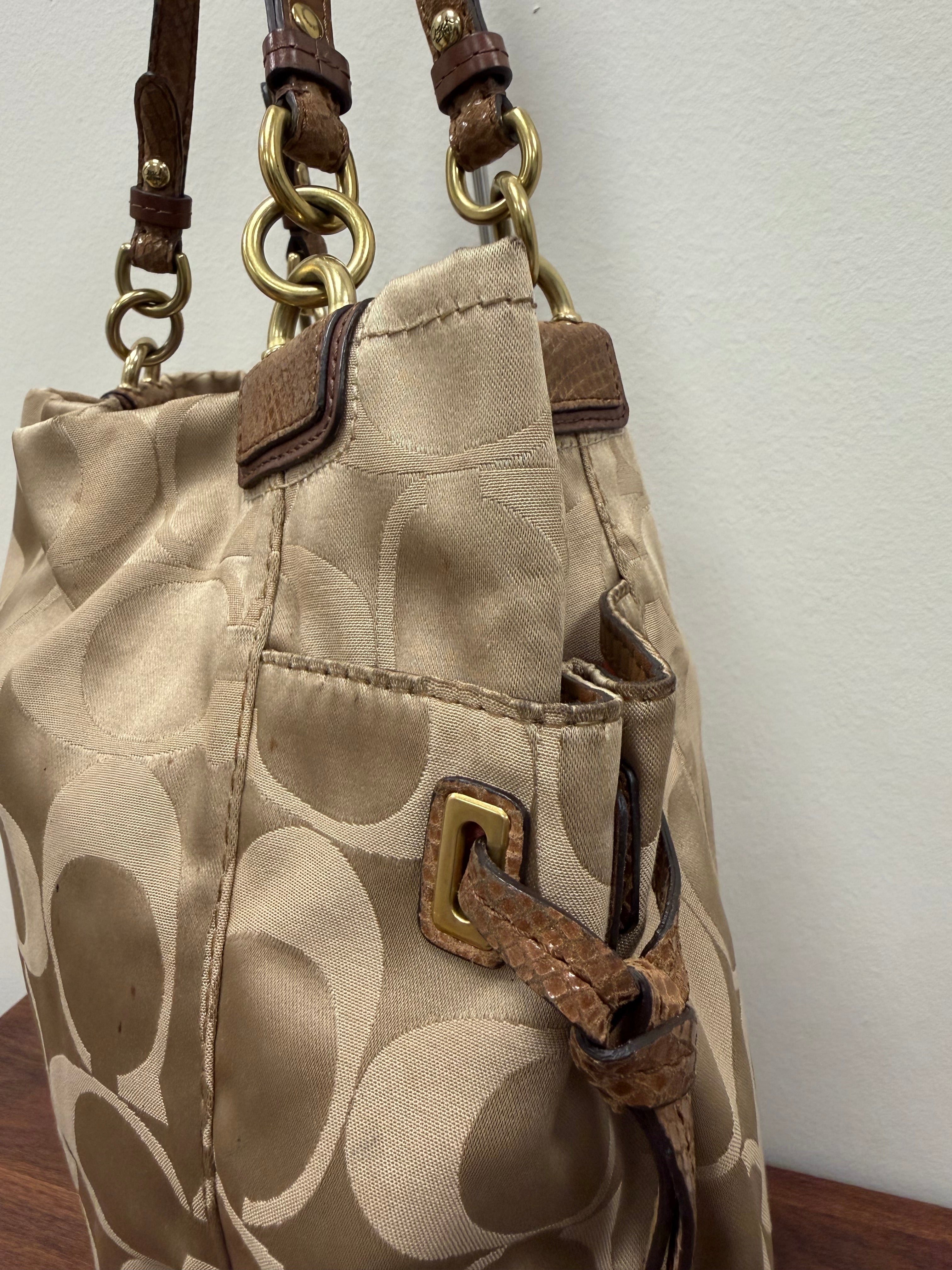 Coach Vintage signature satchel