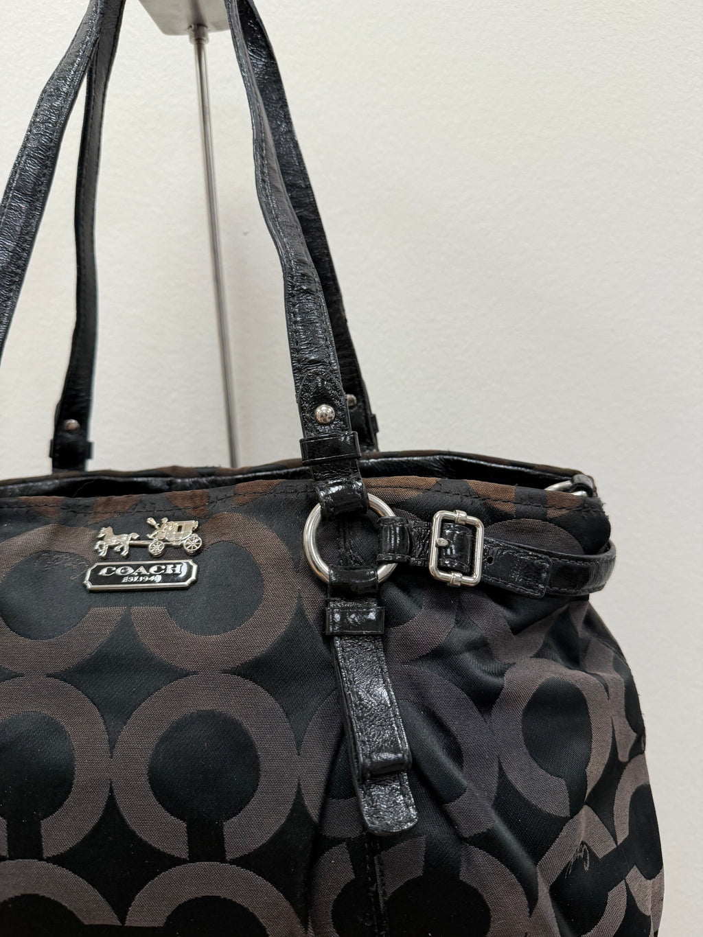 Coach Vintage signature Sabrina style satchel