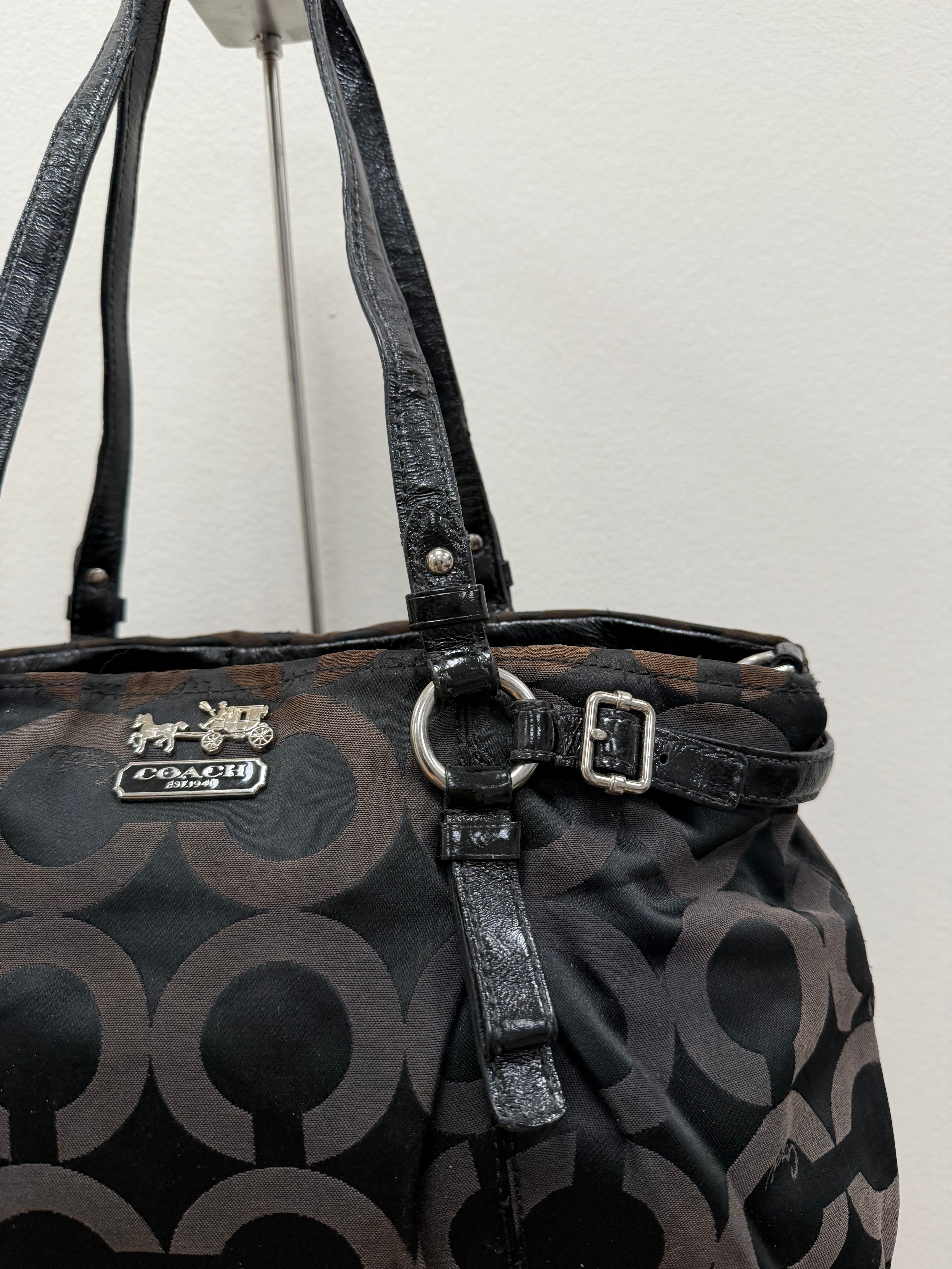 Coach Vintage signature Sabrina style satchel