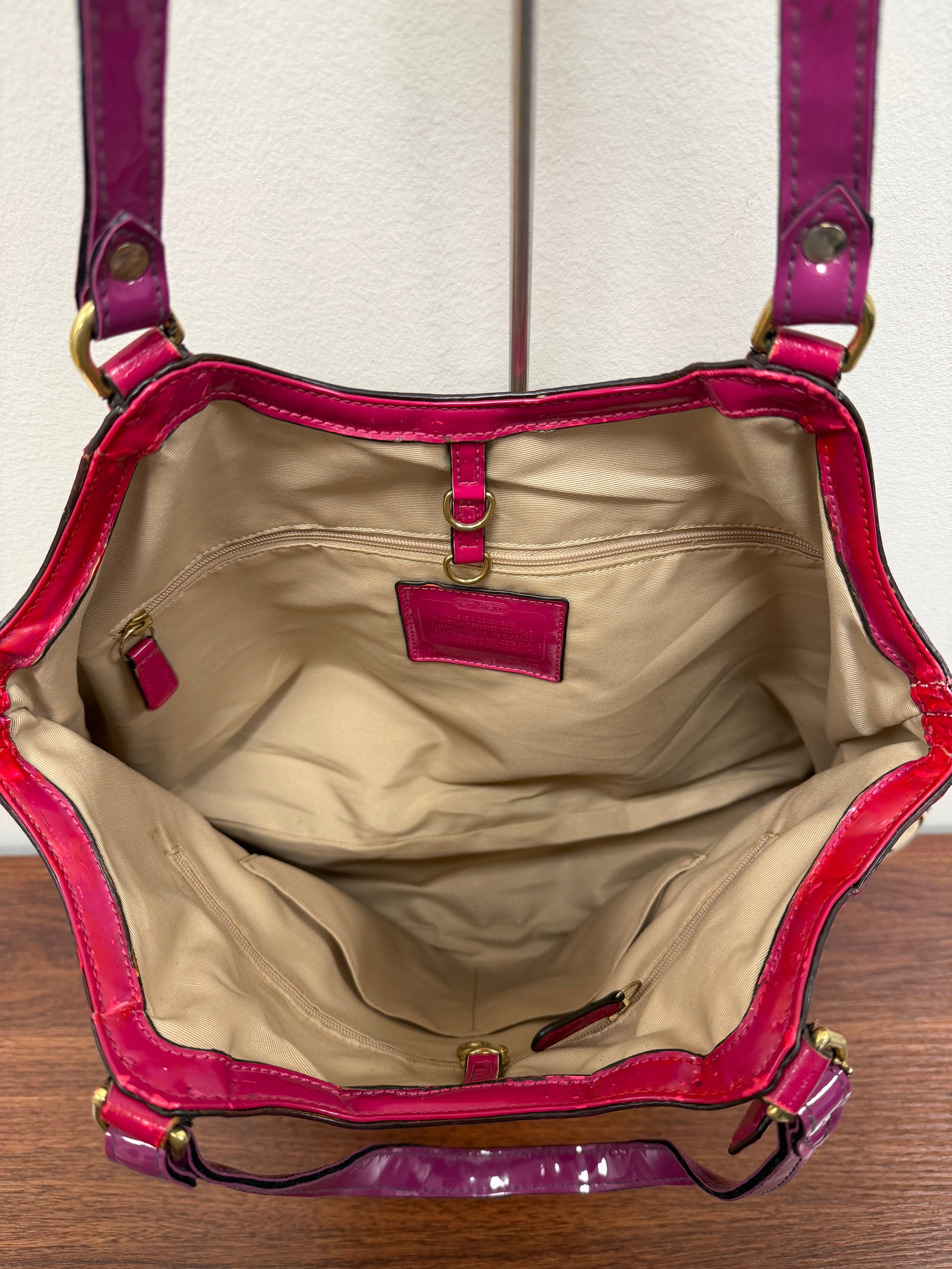 Coach Vintage monogram tote bag