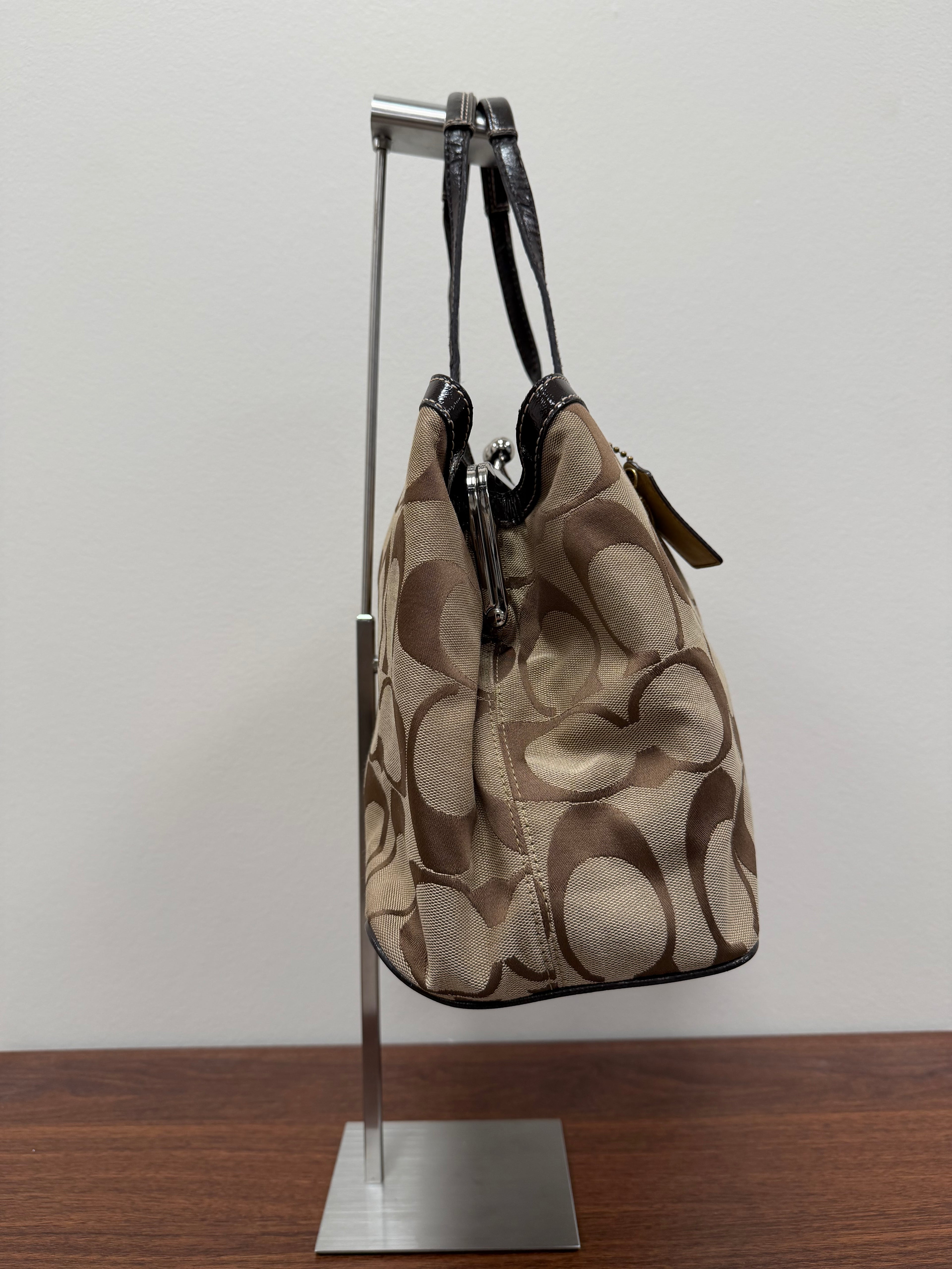 Coach Vintage signature canvas Tote Bag