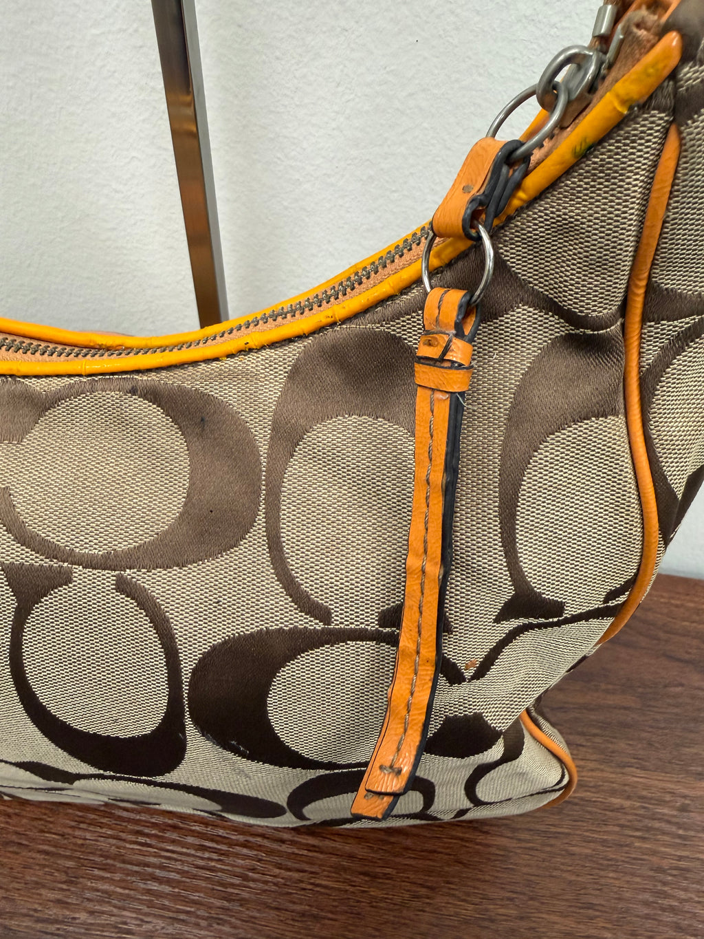 Coach Vintage signature hobo shoulder bag