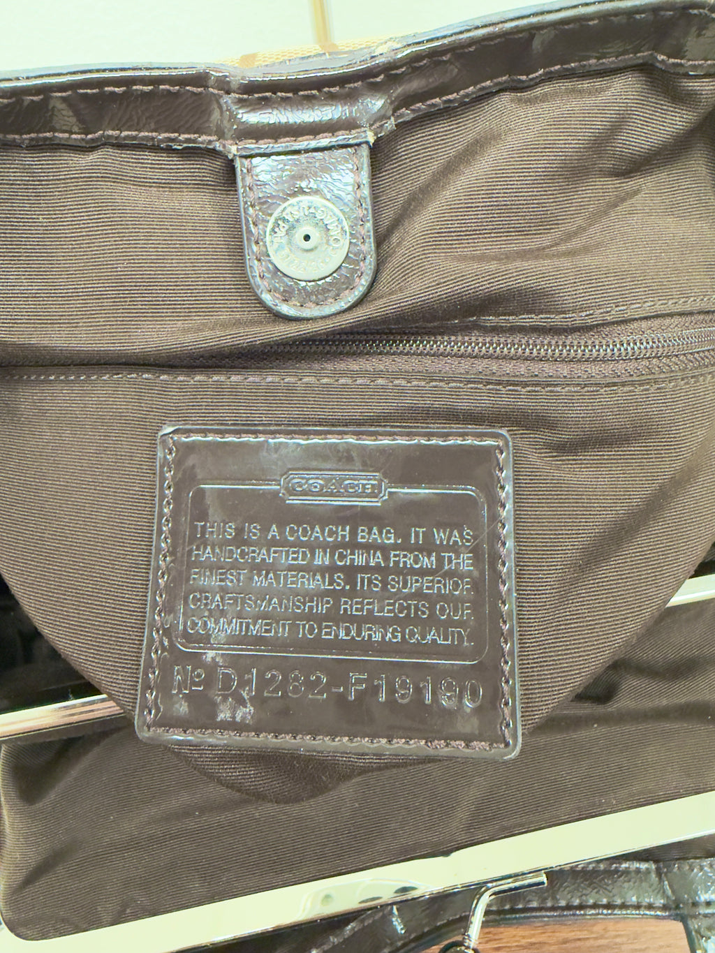 Coach Vintage signature canvas Tote Bag