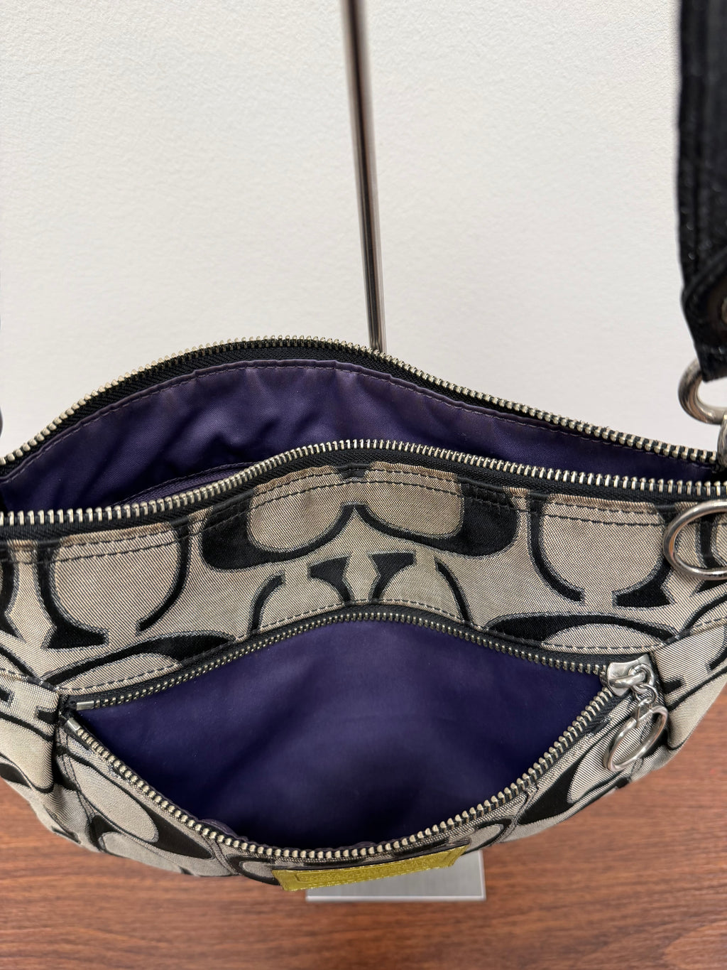 Coach Vintage signature hobo shoulder bag