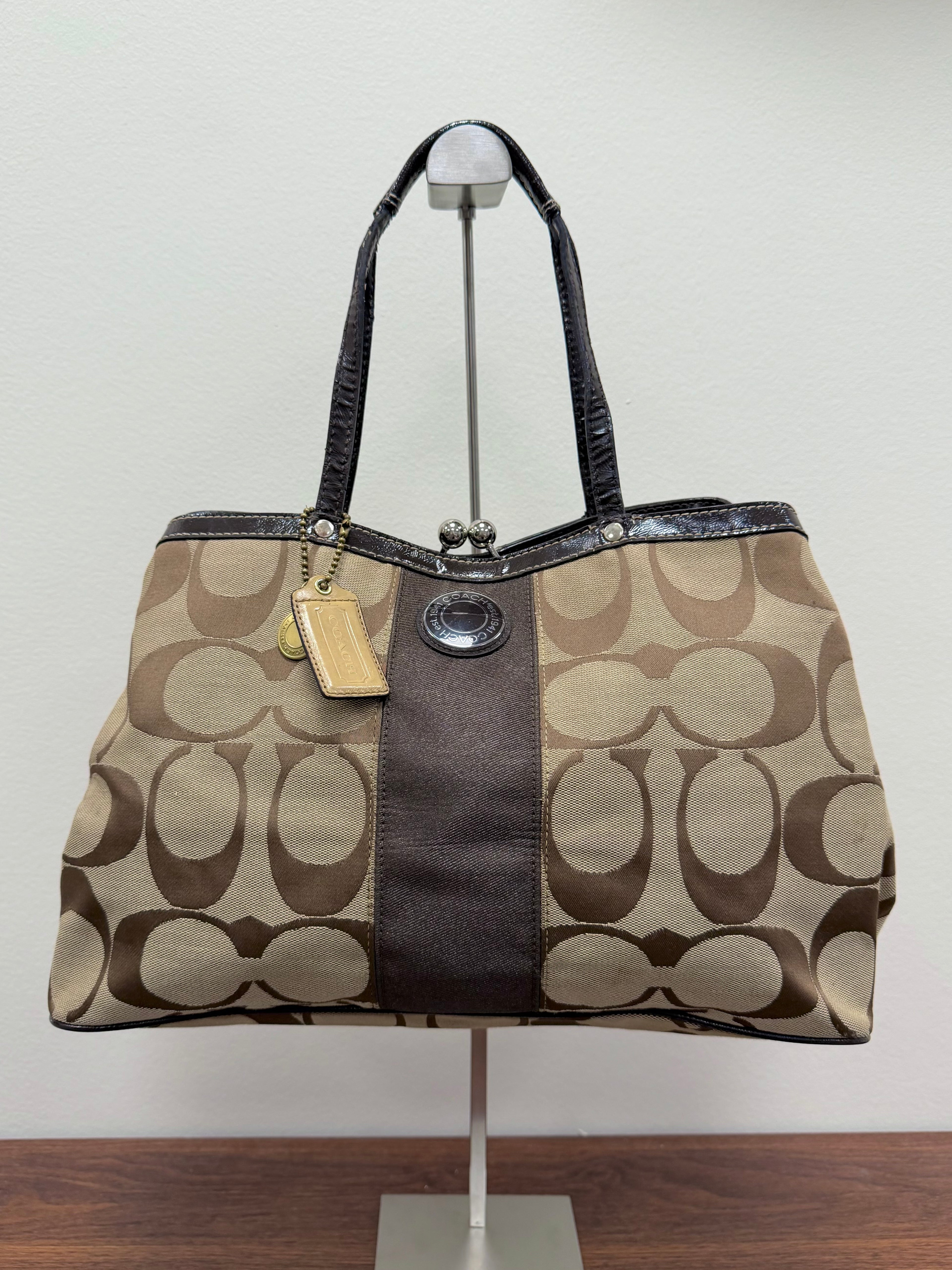 Coach Vintage signature canvas Tote Bag