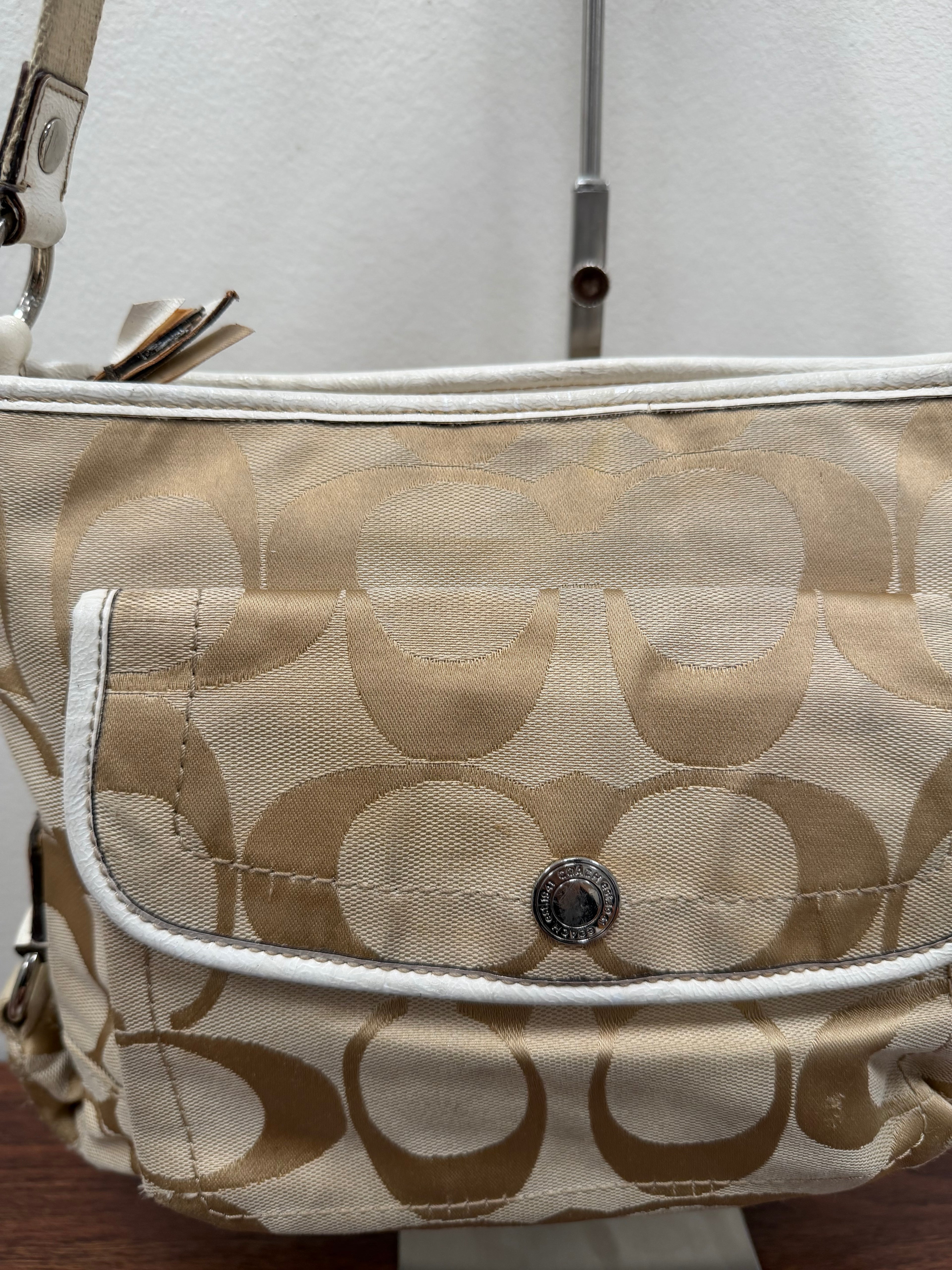 Coach Vintage signature hobo shoulder bag