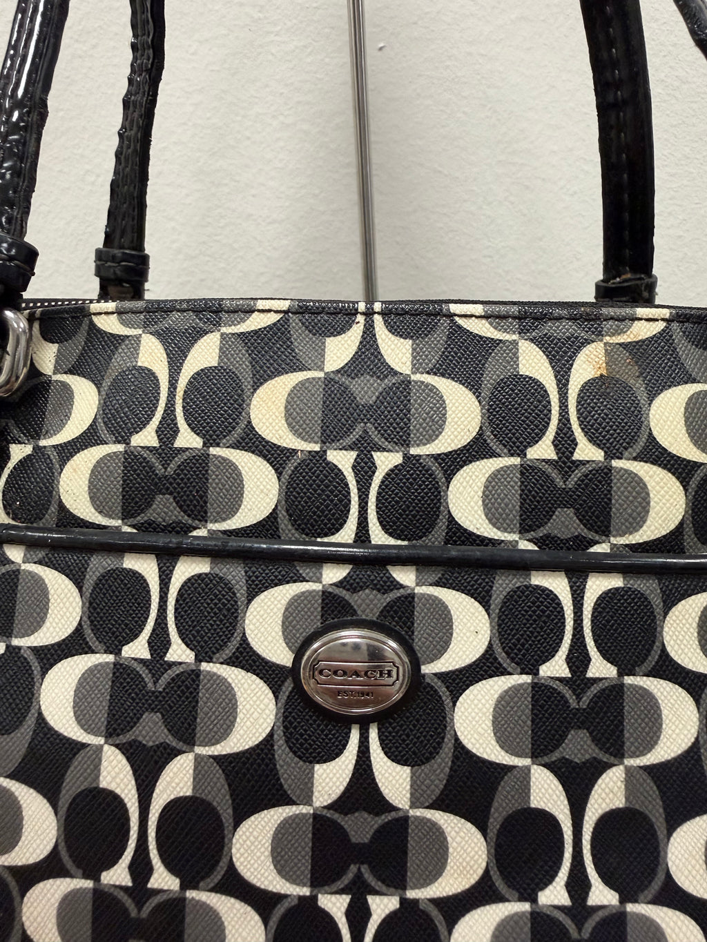 Coach Vintage signature satchel bag