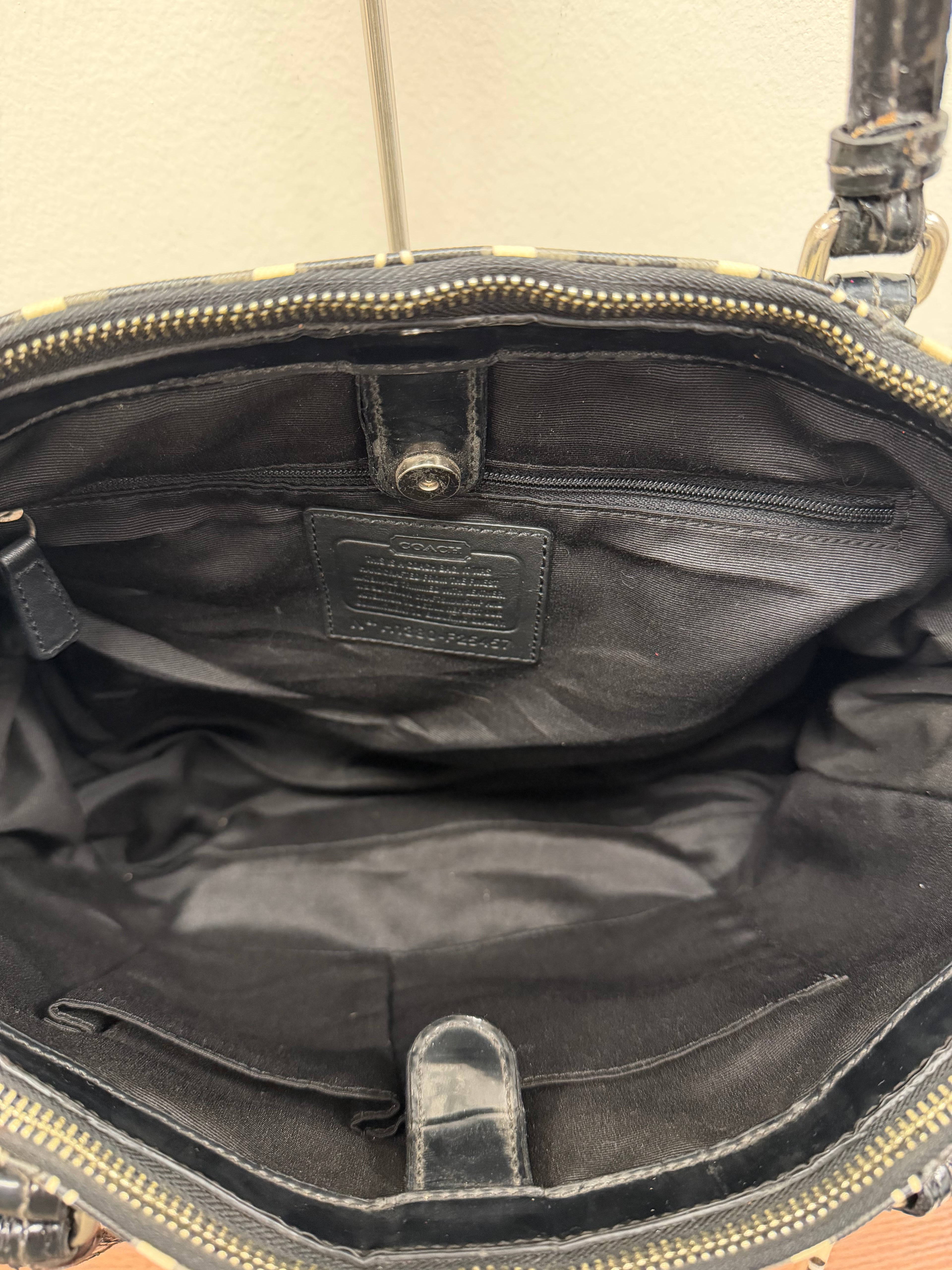 Coach Vintage signature satchel bag