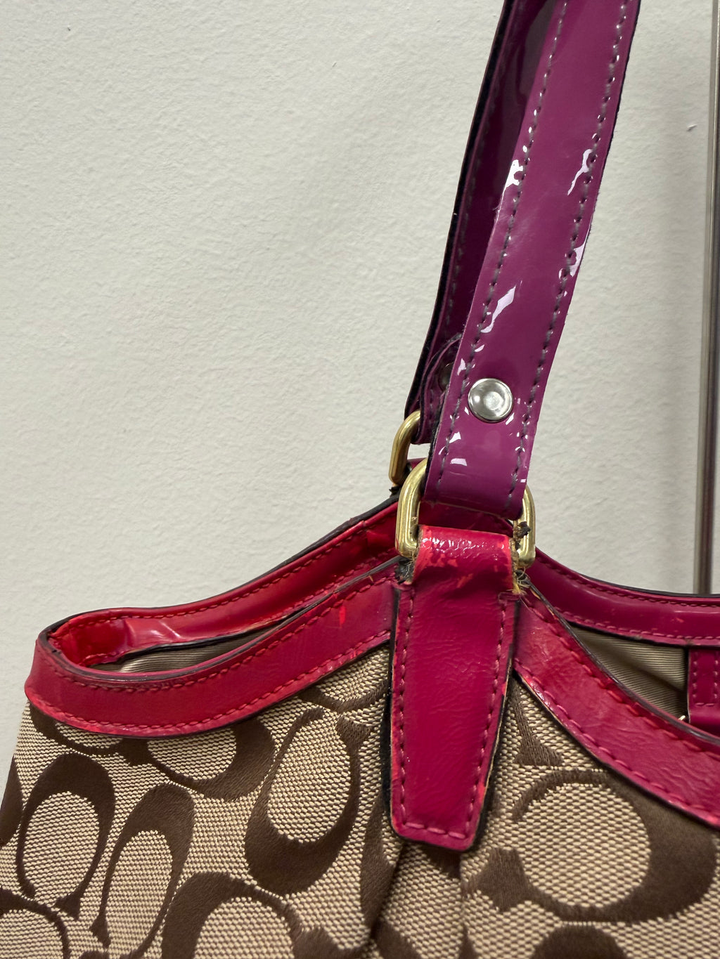 Coach Vintage monogram tote bag