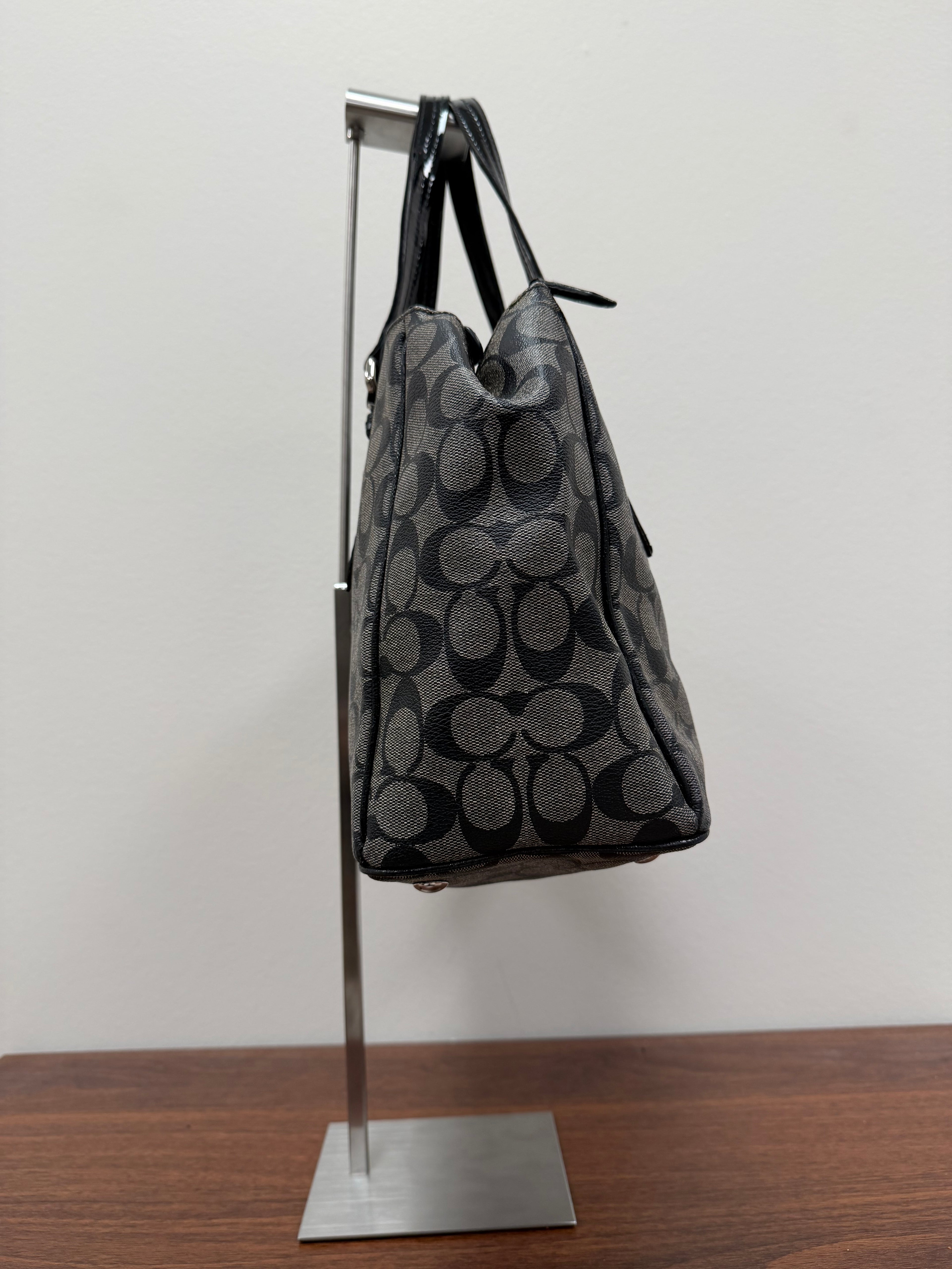 Coach Vintage signature satchel tote