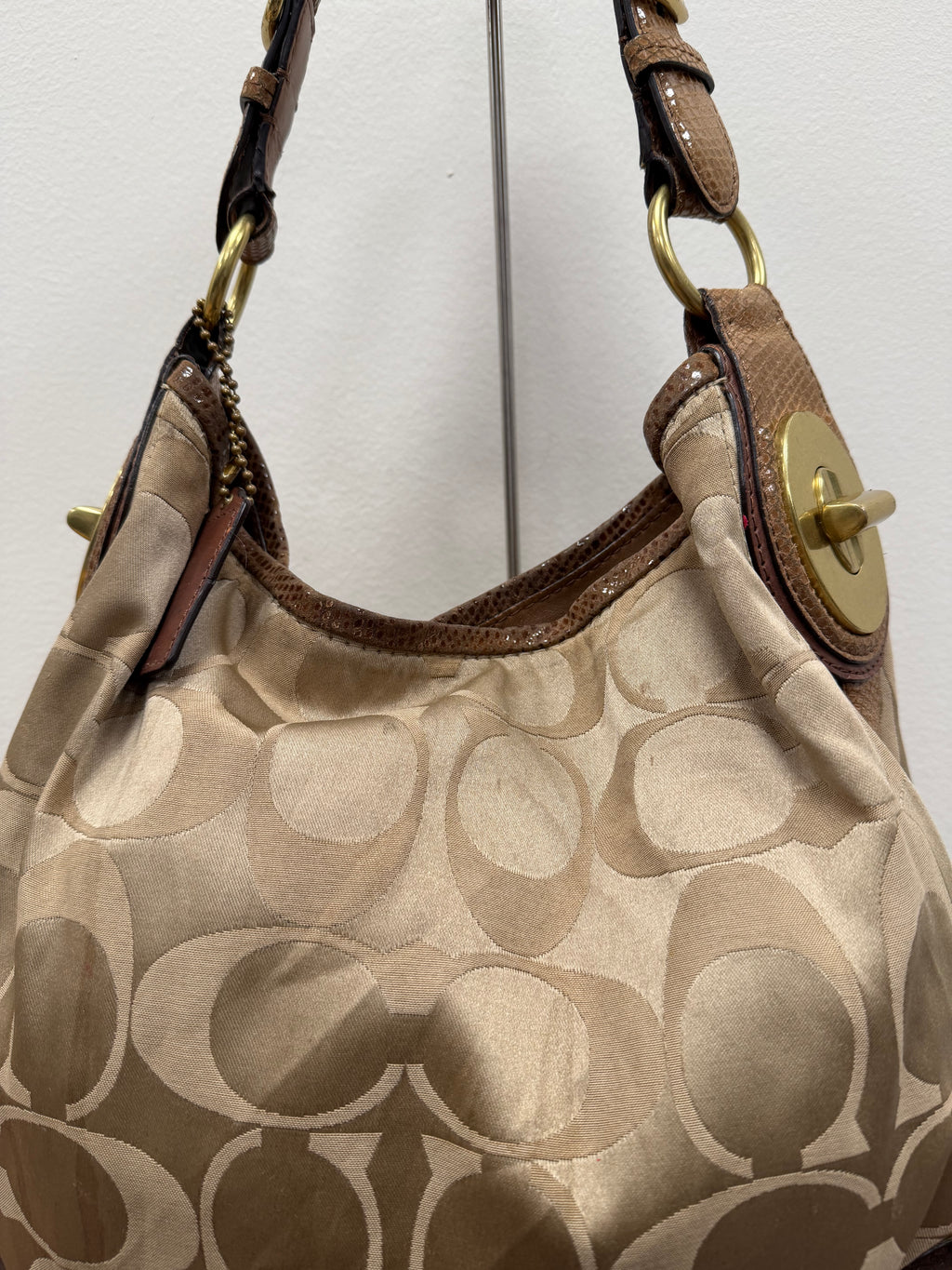 Coach Vintage signature Zoe hobo bag